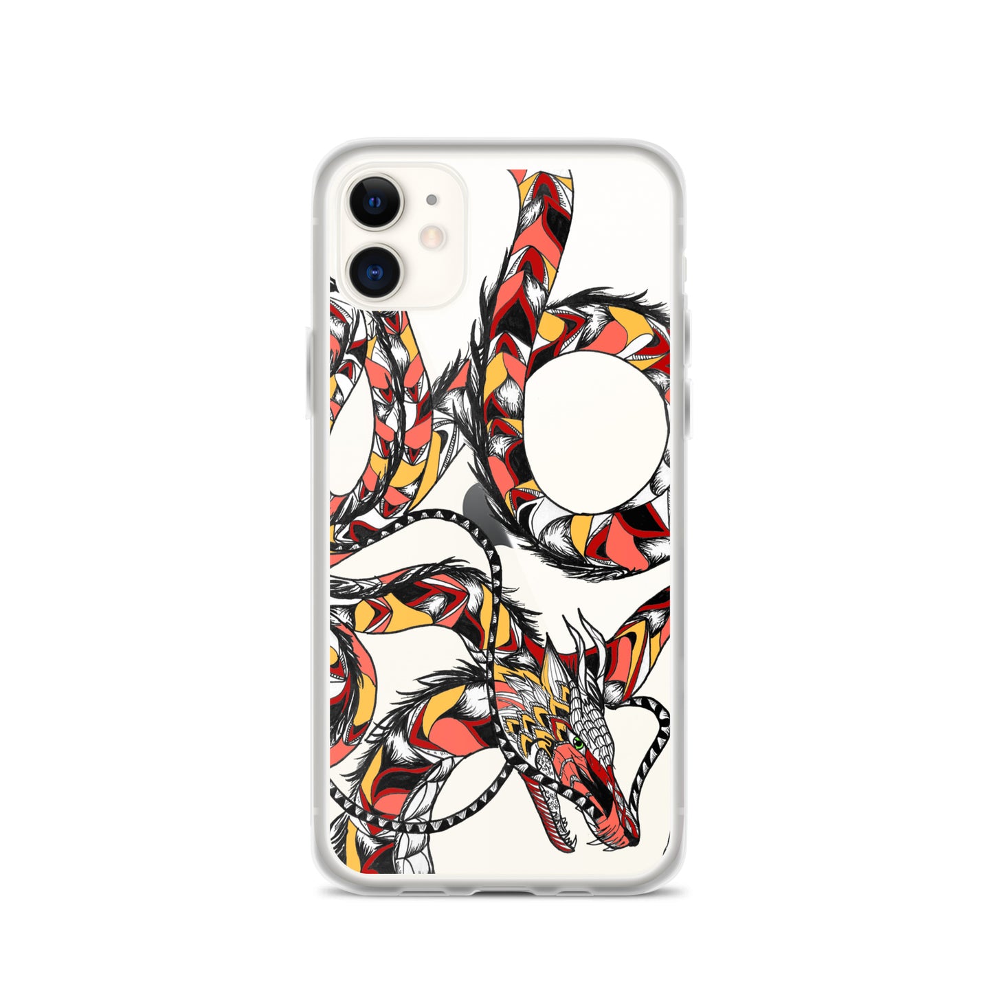 Fire Dragon Clear Case for iPhone®