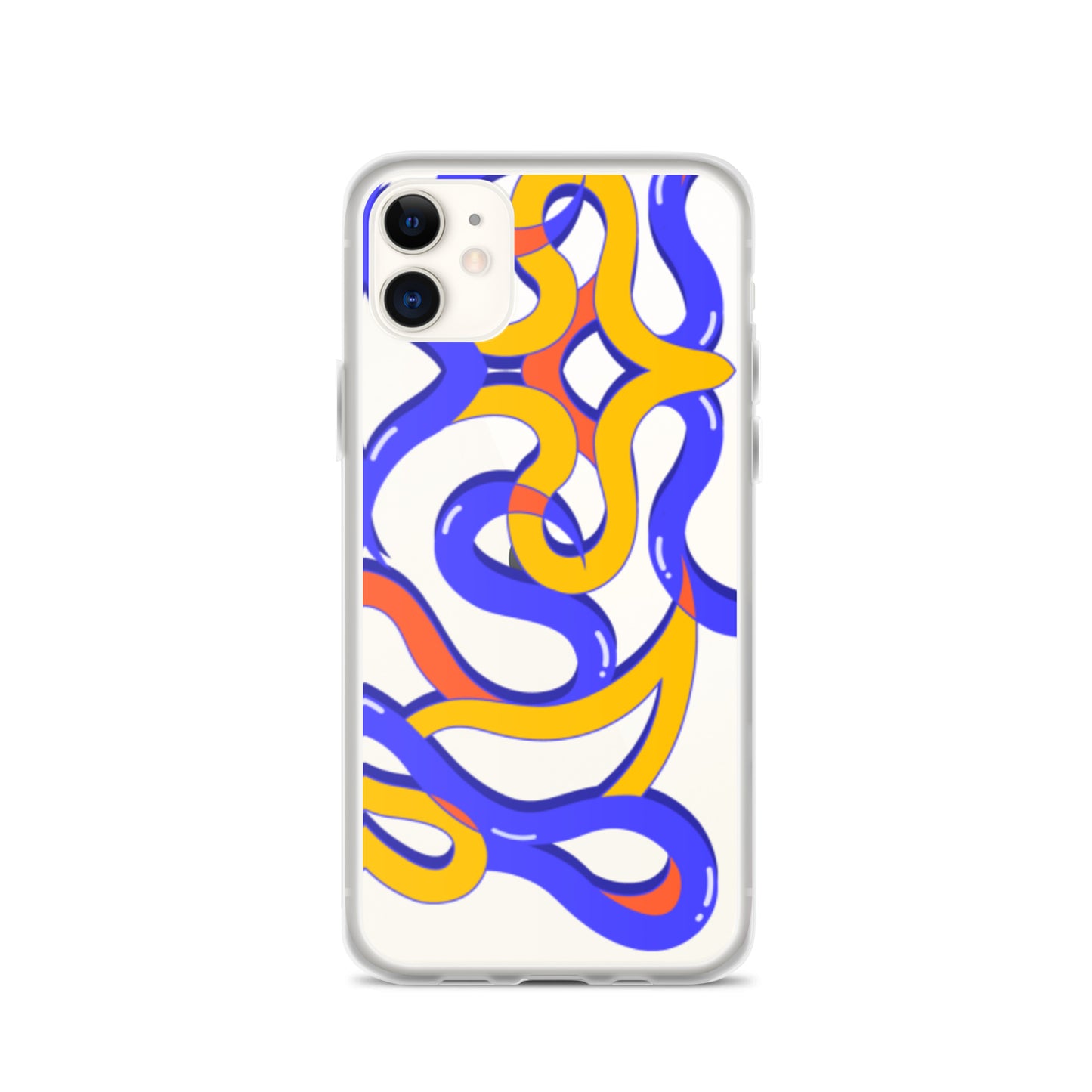 Original Abstract Clear Case for iPhone®