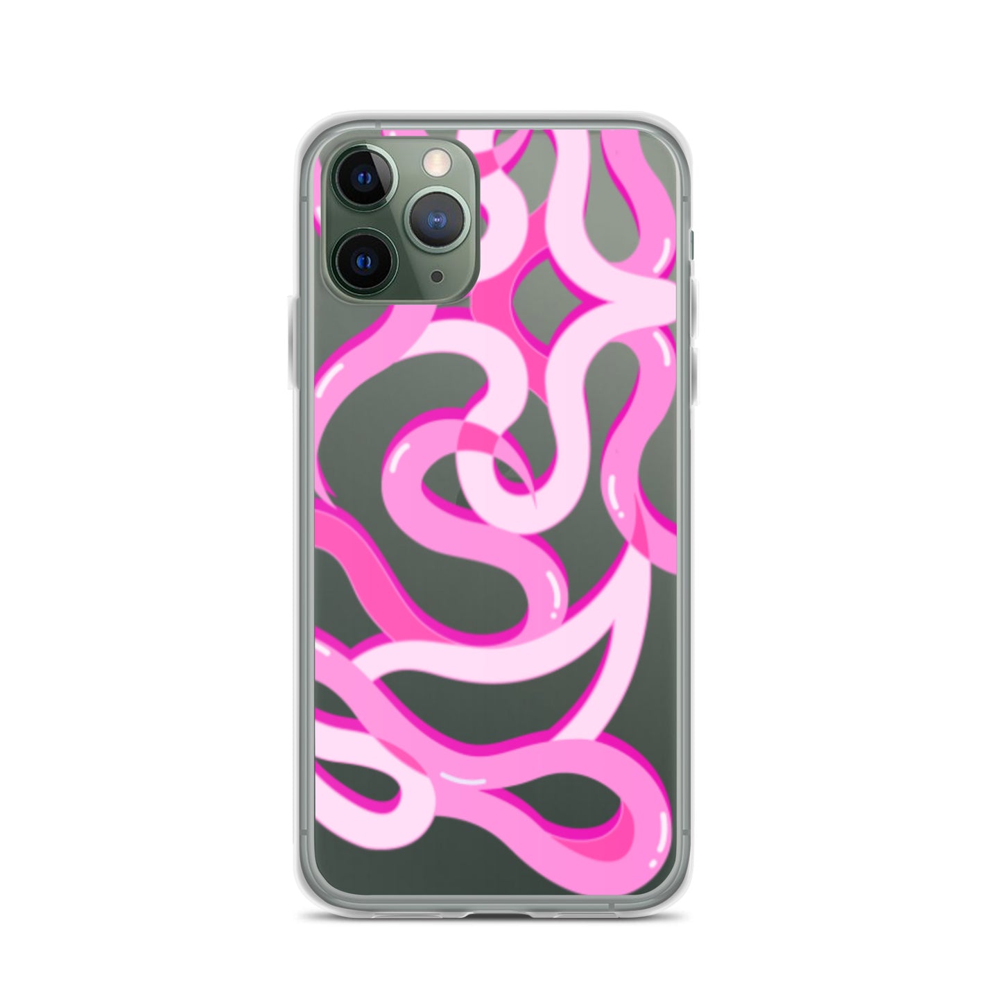 Bubbly Space Princess Clear Case for iPhone®