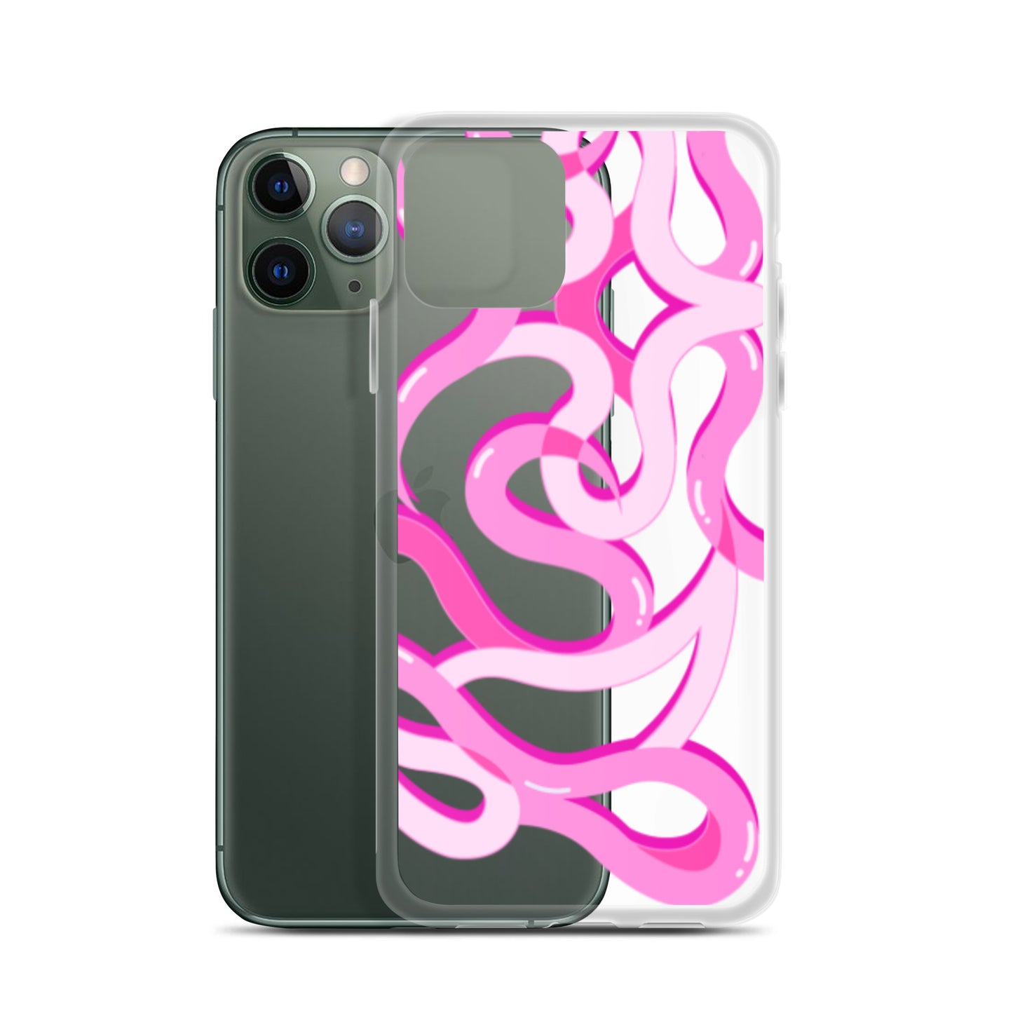 Bubbly Space Princess Clear Case for iPhone®