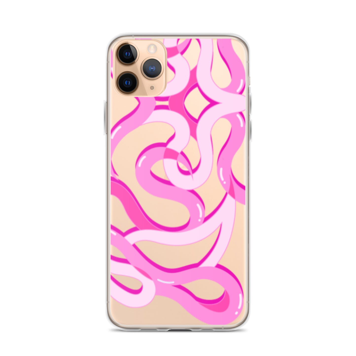 Bubbly Space Princess Clear Case for iPhone®