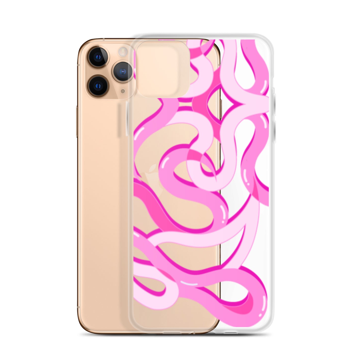 Bubbly Space Princess Clear Case for iPhone®