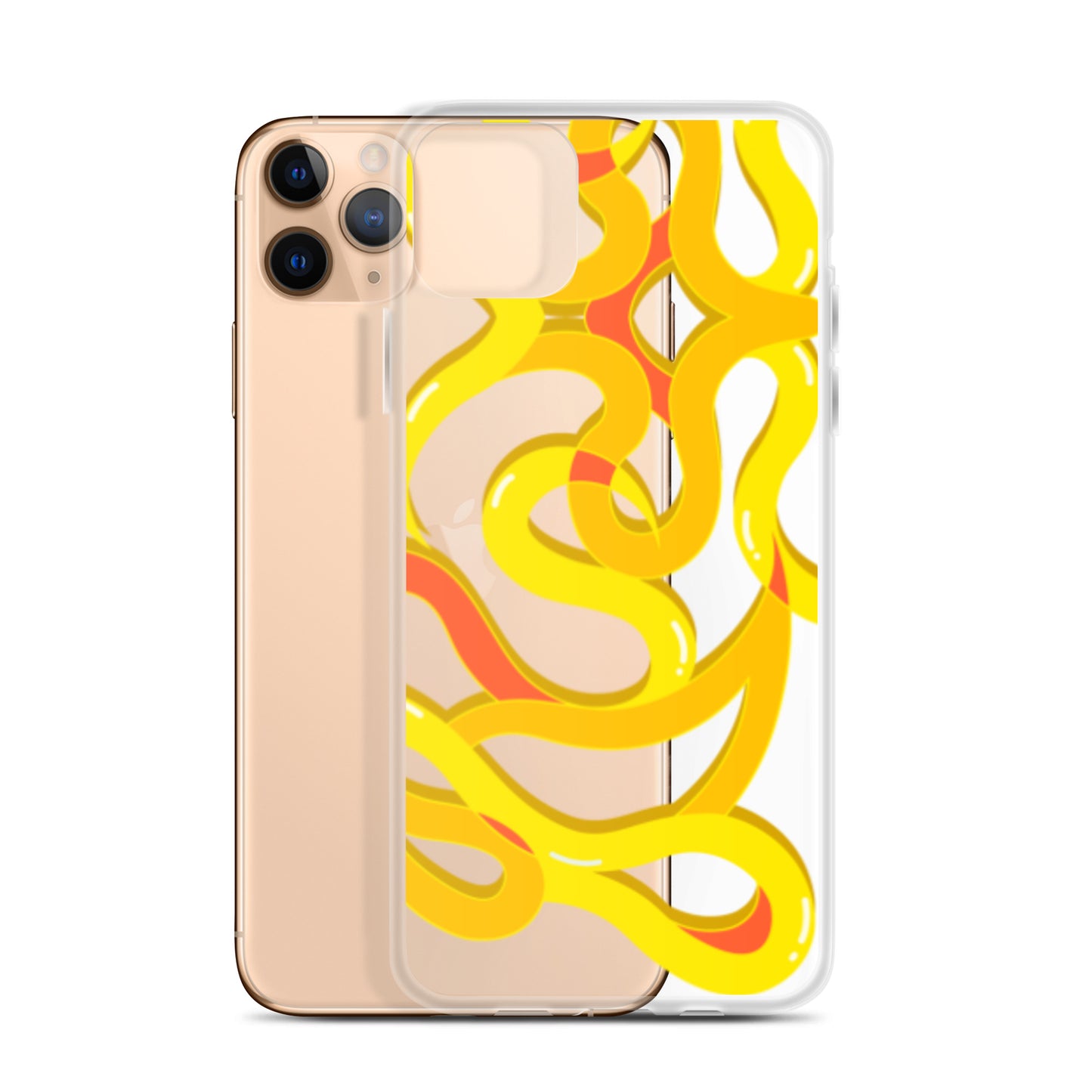 Lemon Pepper Wings Clear Case for iPhone®