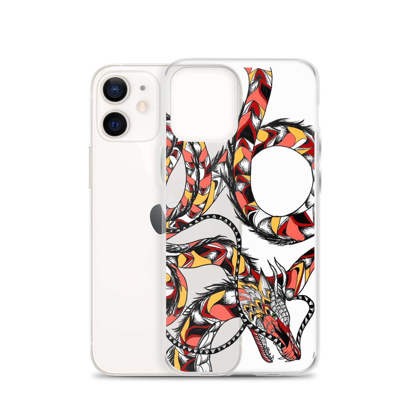 Fire Dragon Clear Case for iPhone®