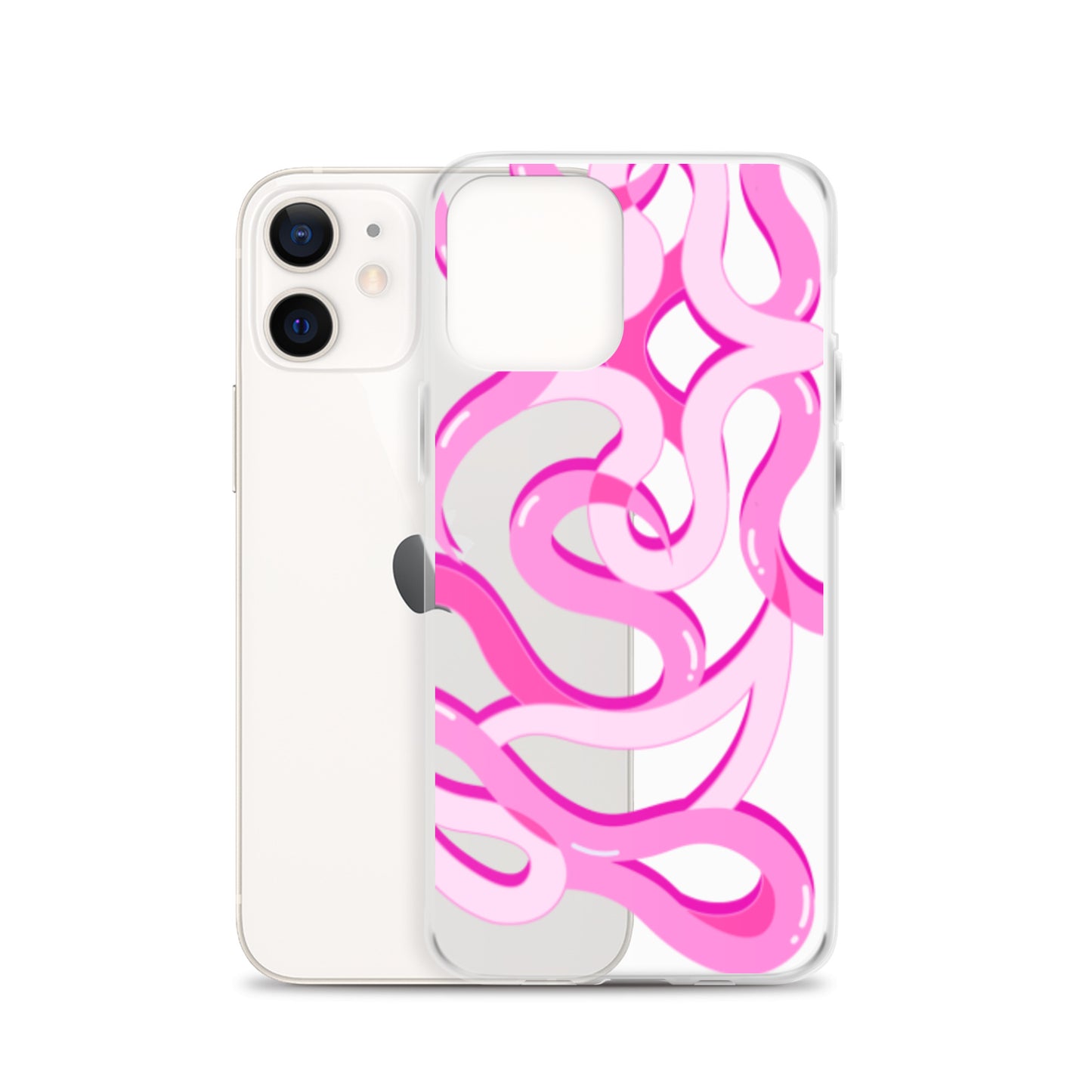 Bubbly Space Princess Clear Case for iPhone®