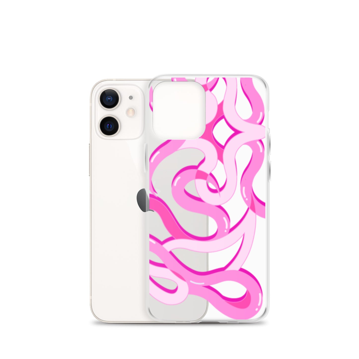 Bubbly Space Princess Clear Case for iPhone®