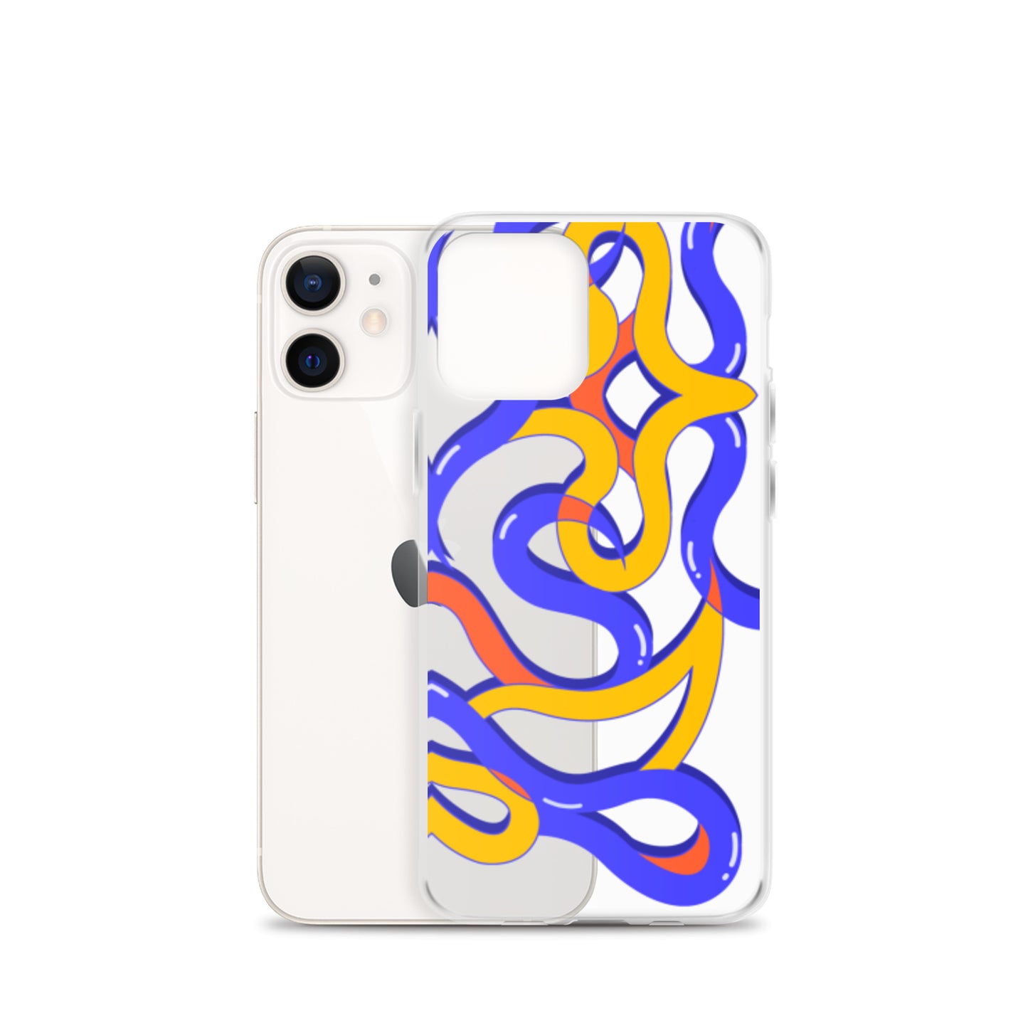 Original Abstract Clear Case for iPhone®