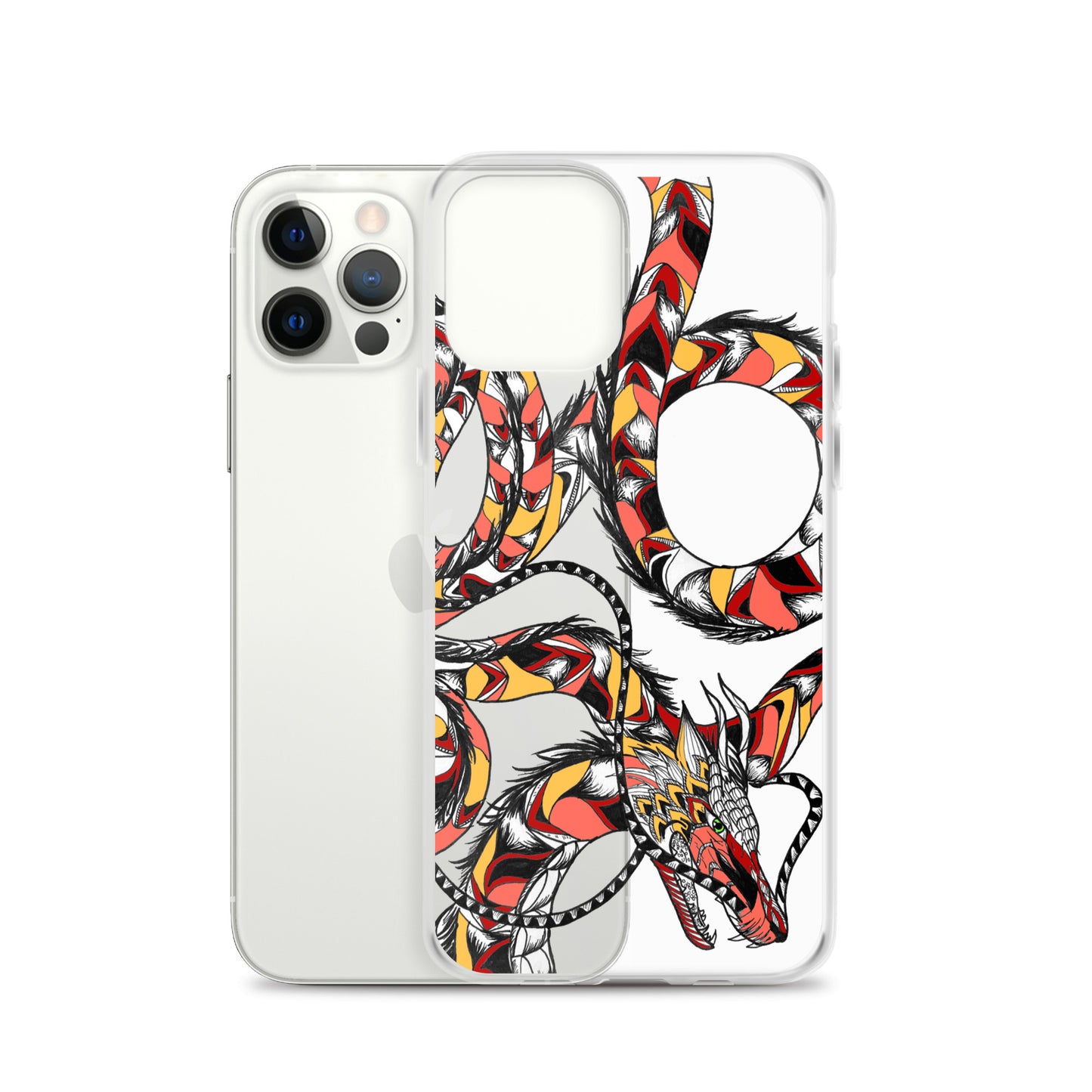 Fire Dragon Clear Case for iPhone®