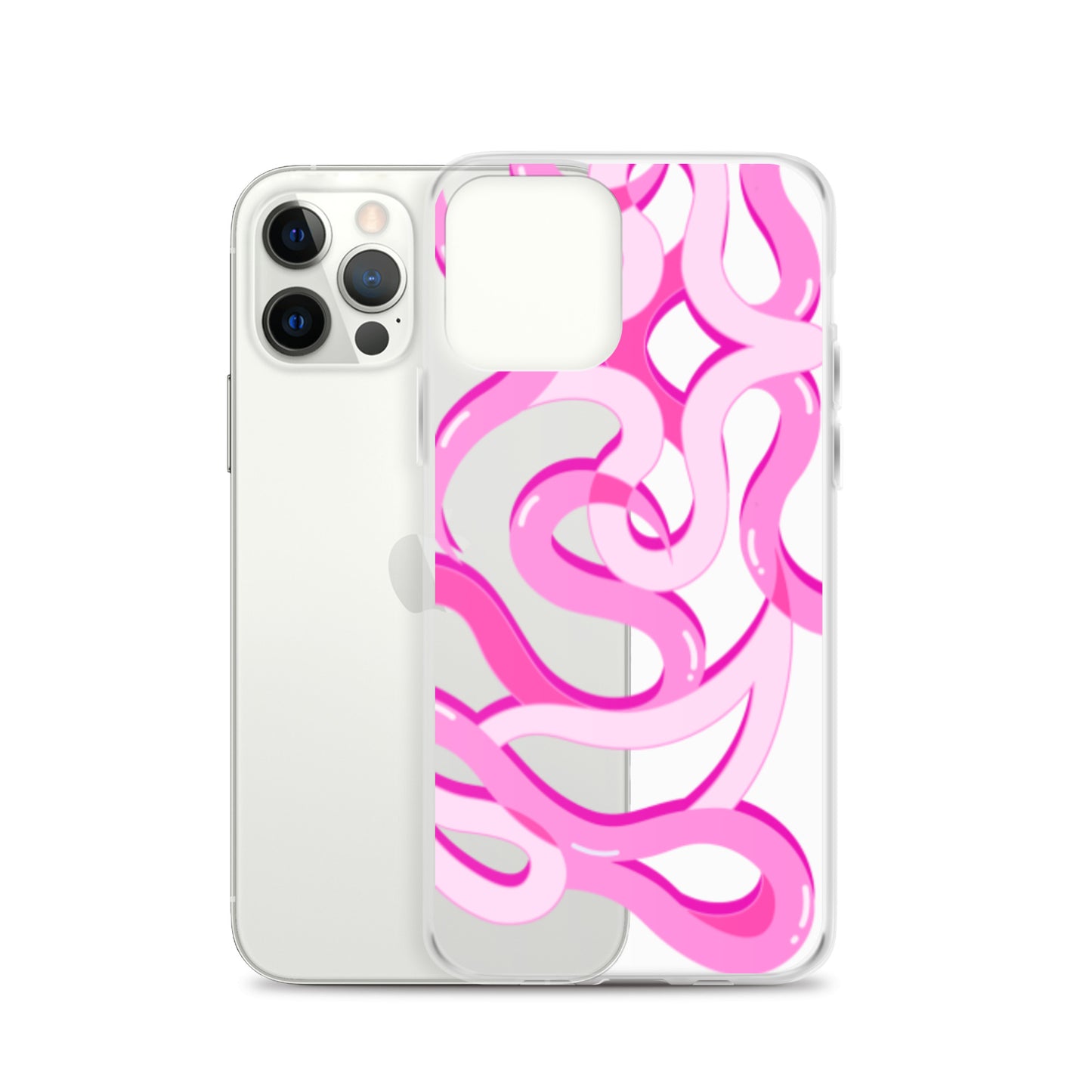 Bubbly Space Princess Clear Case for iPhone®