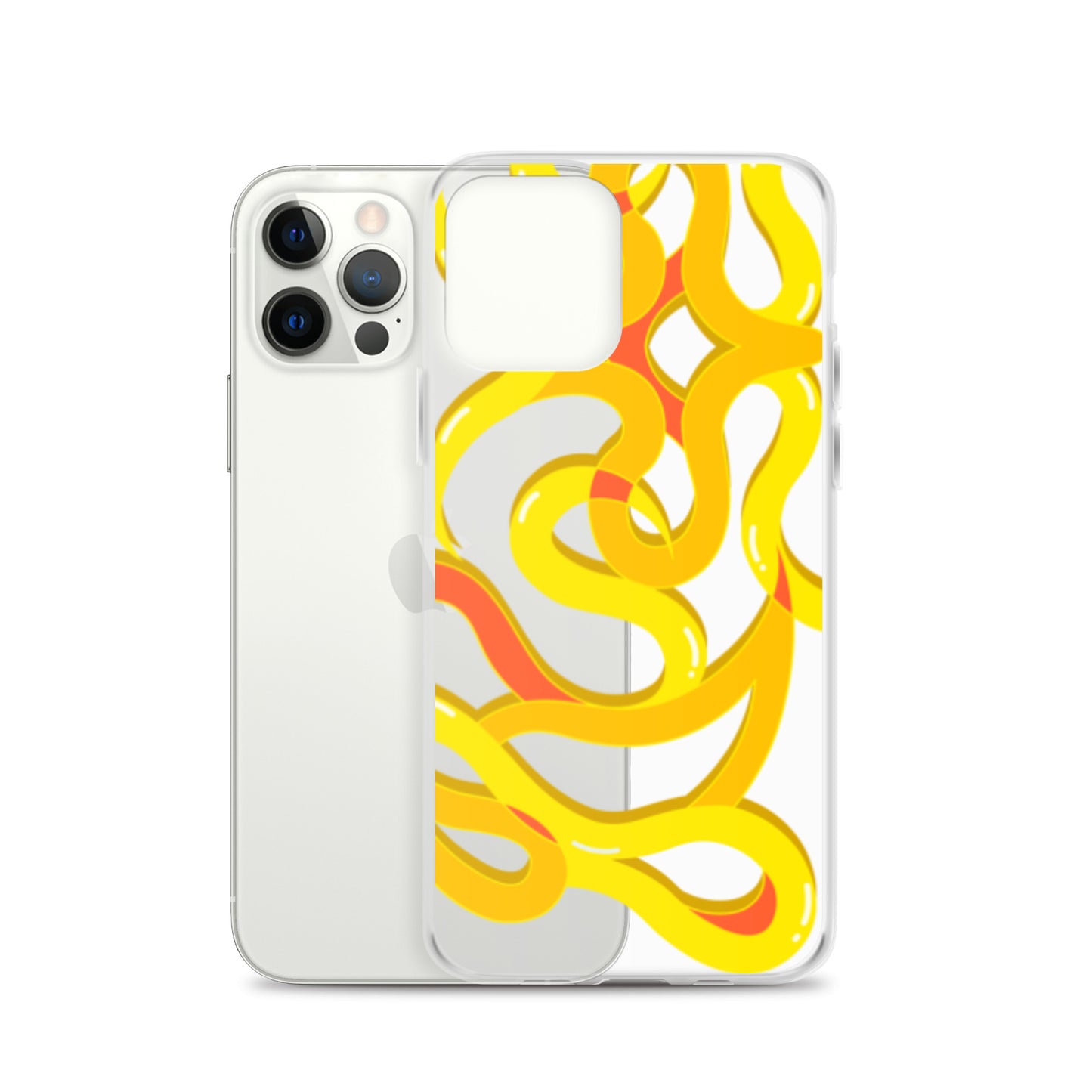 Lemon Pepper Wings Clear Case for iPhone®