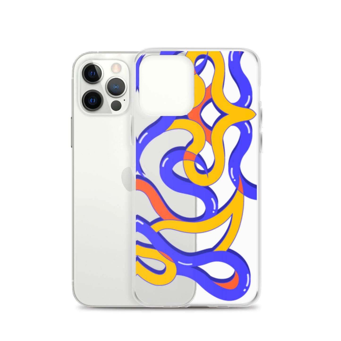 Original Abstract Clear Case for iPhone®