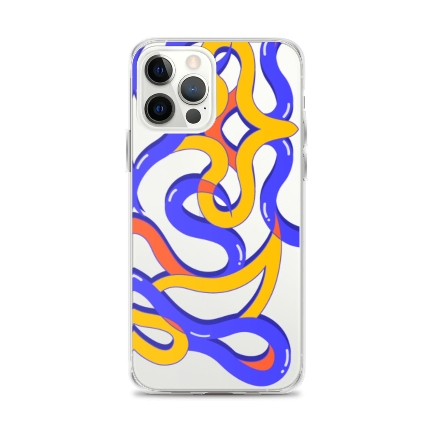 Original Abstract Clear Case for iPhone®