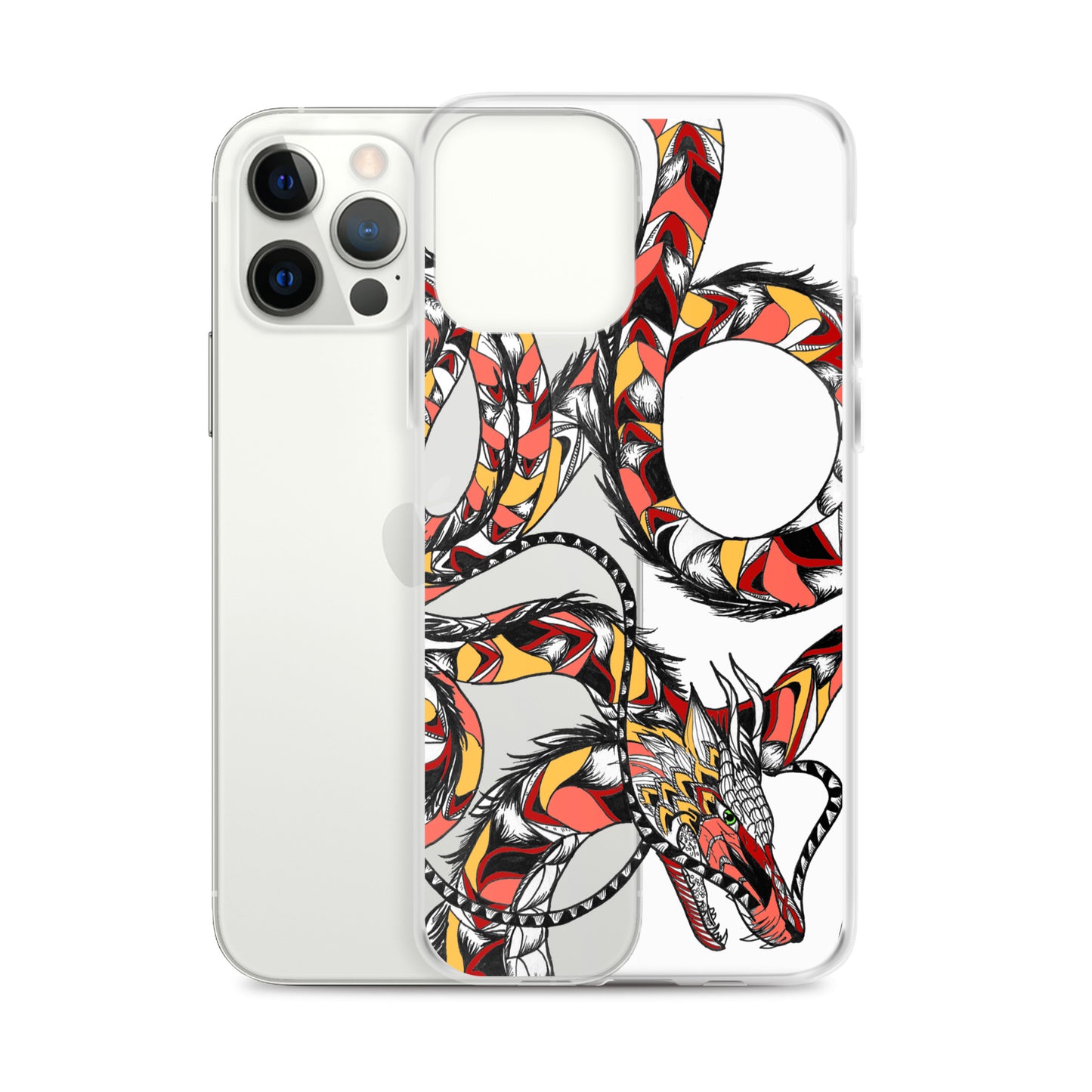 Fire Dragon Clear Case for iPhone®