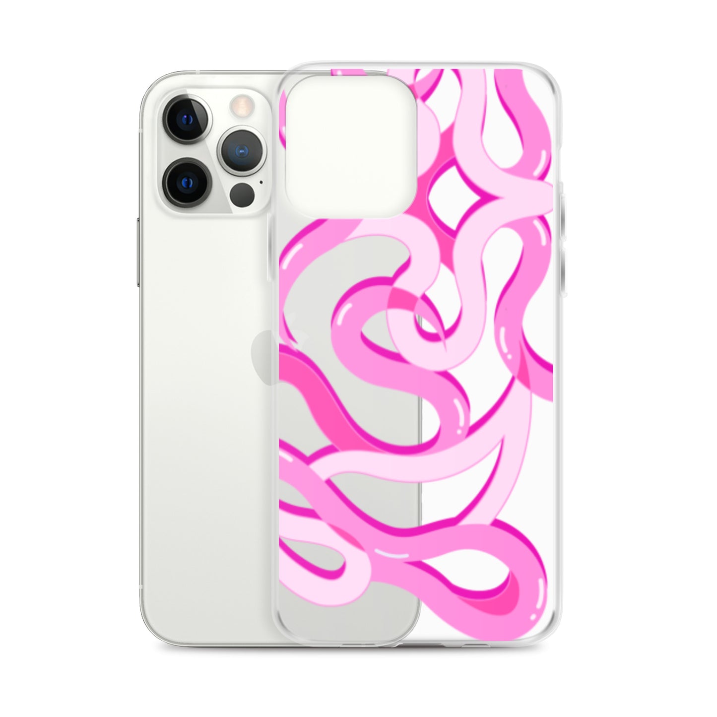 Bubbly Space Princess Clear Case for iPhone®