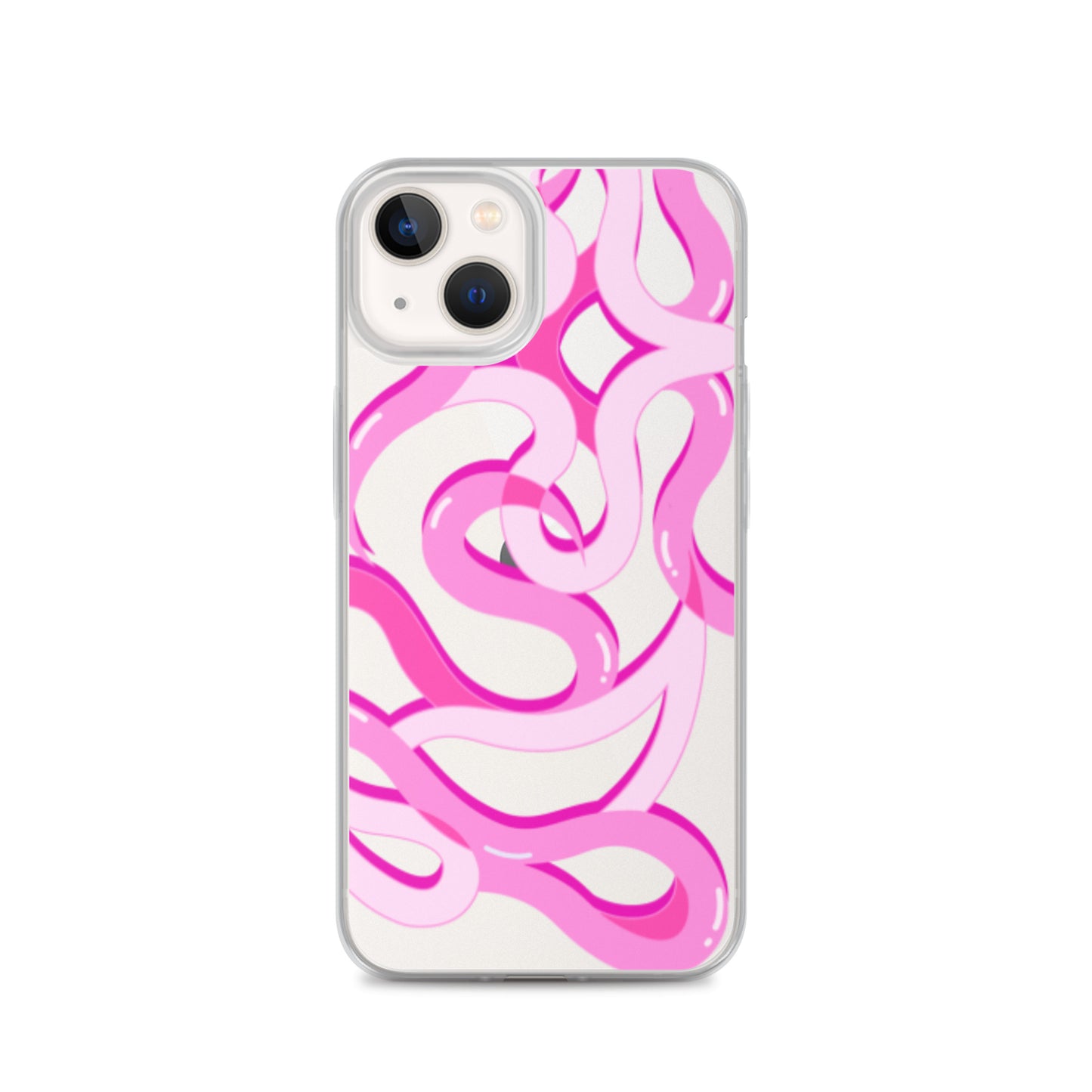 Bubbly Space Princess Clear Case for iPhone®