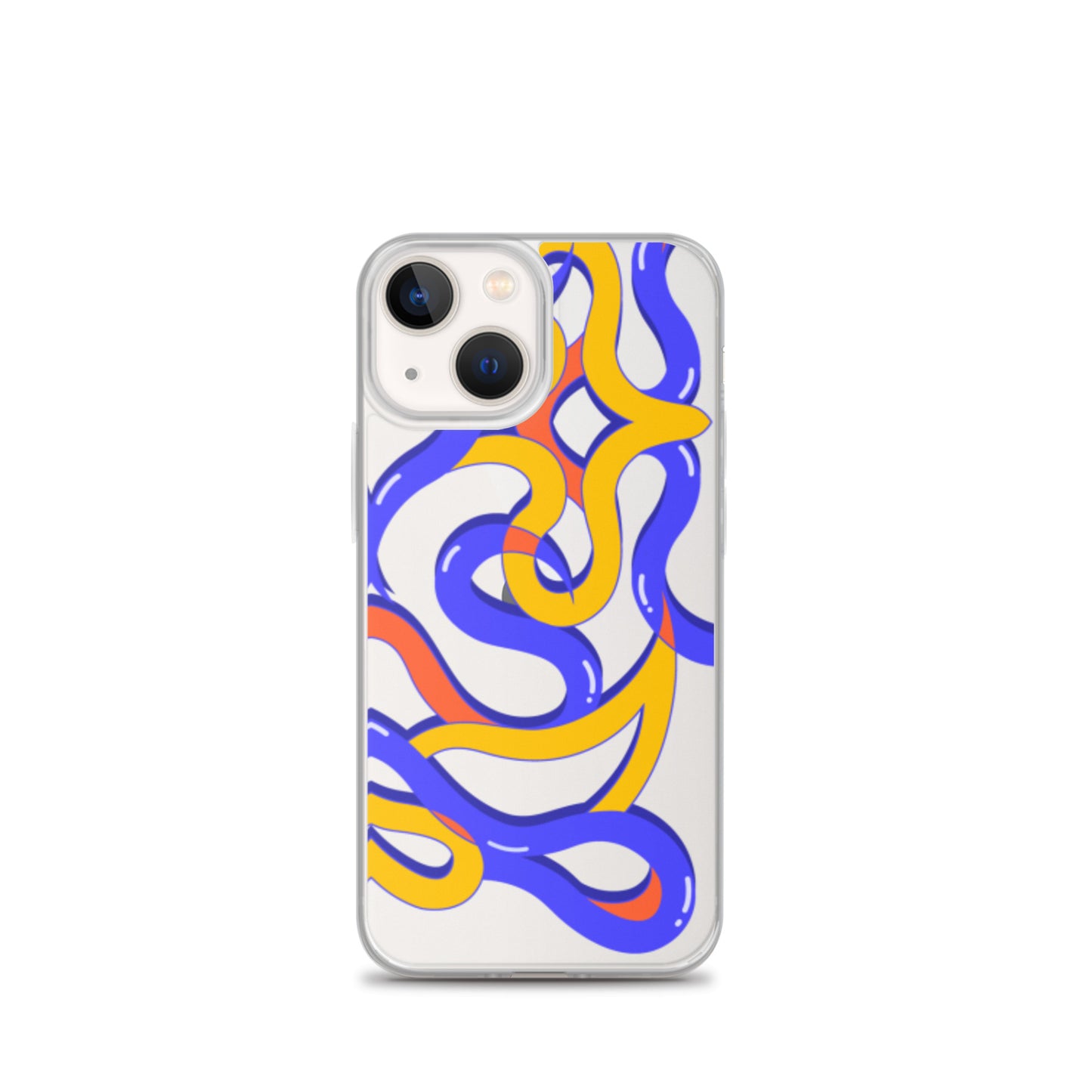 Original Abstract Clear Case for iPhone®