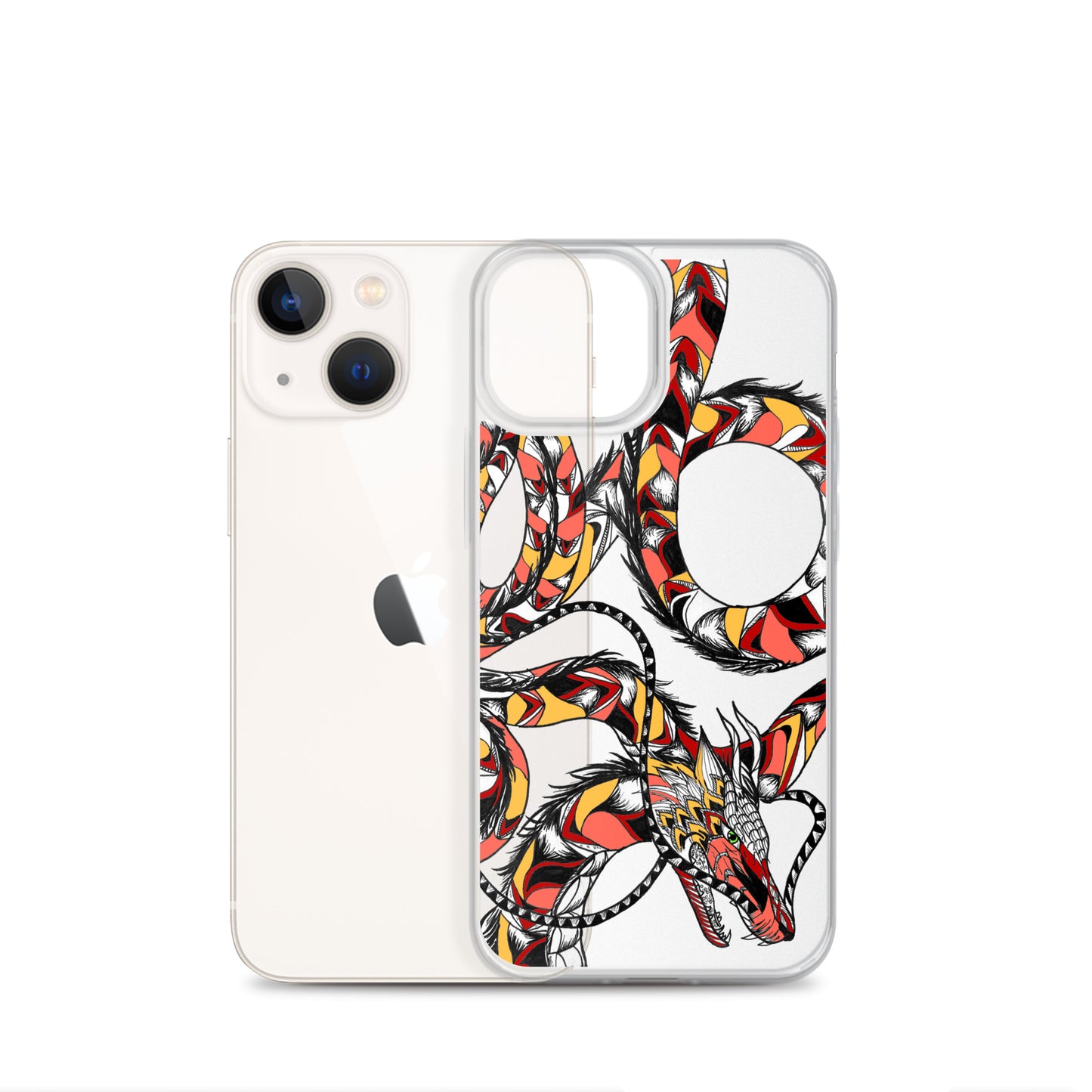 Fire Dragon Clear Case for iPhone®