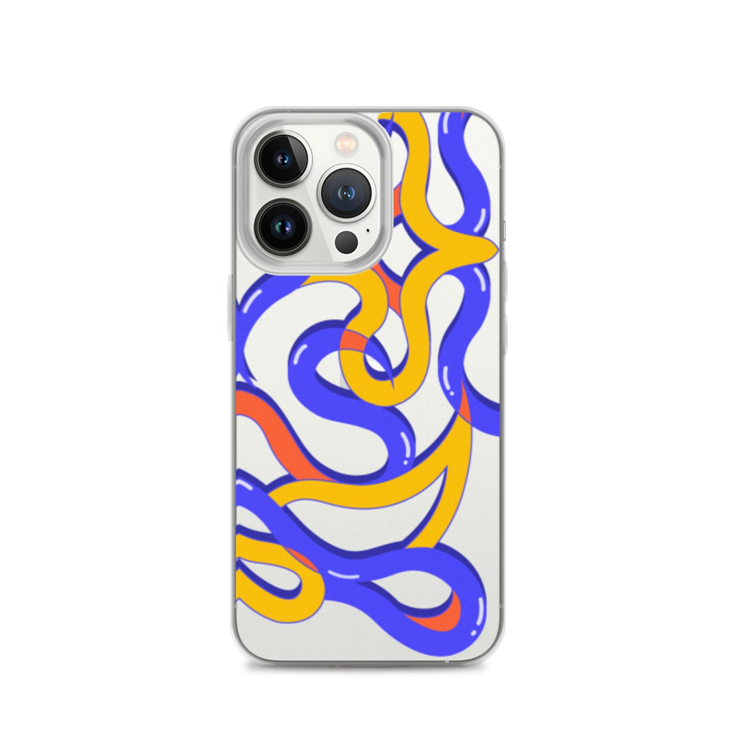 Original Abstract Clear Case for iPhone®