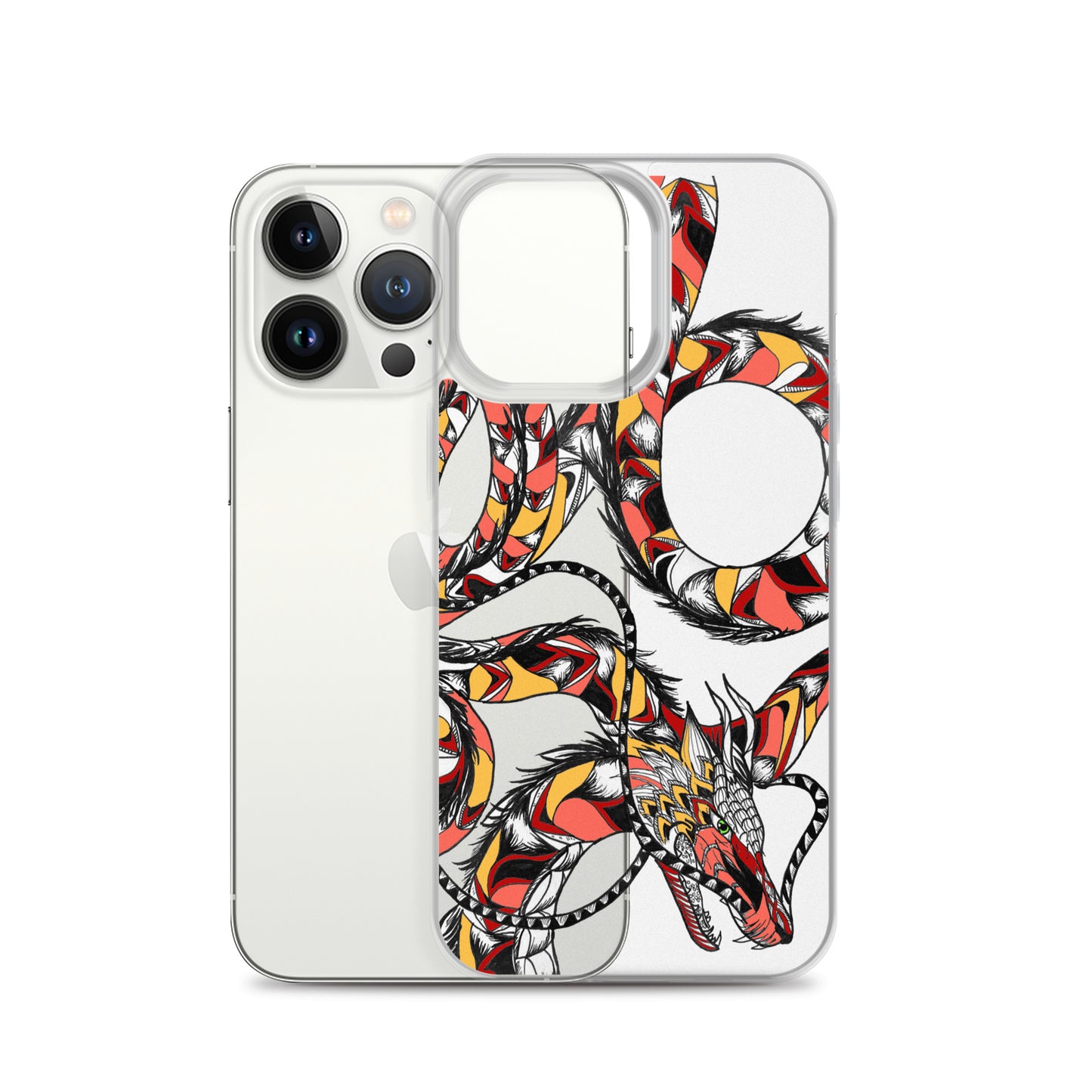 Fire Dragon Clear Case for iPhone®