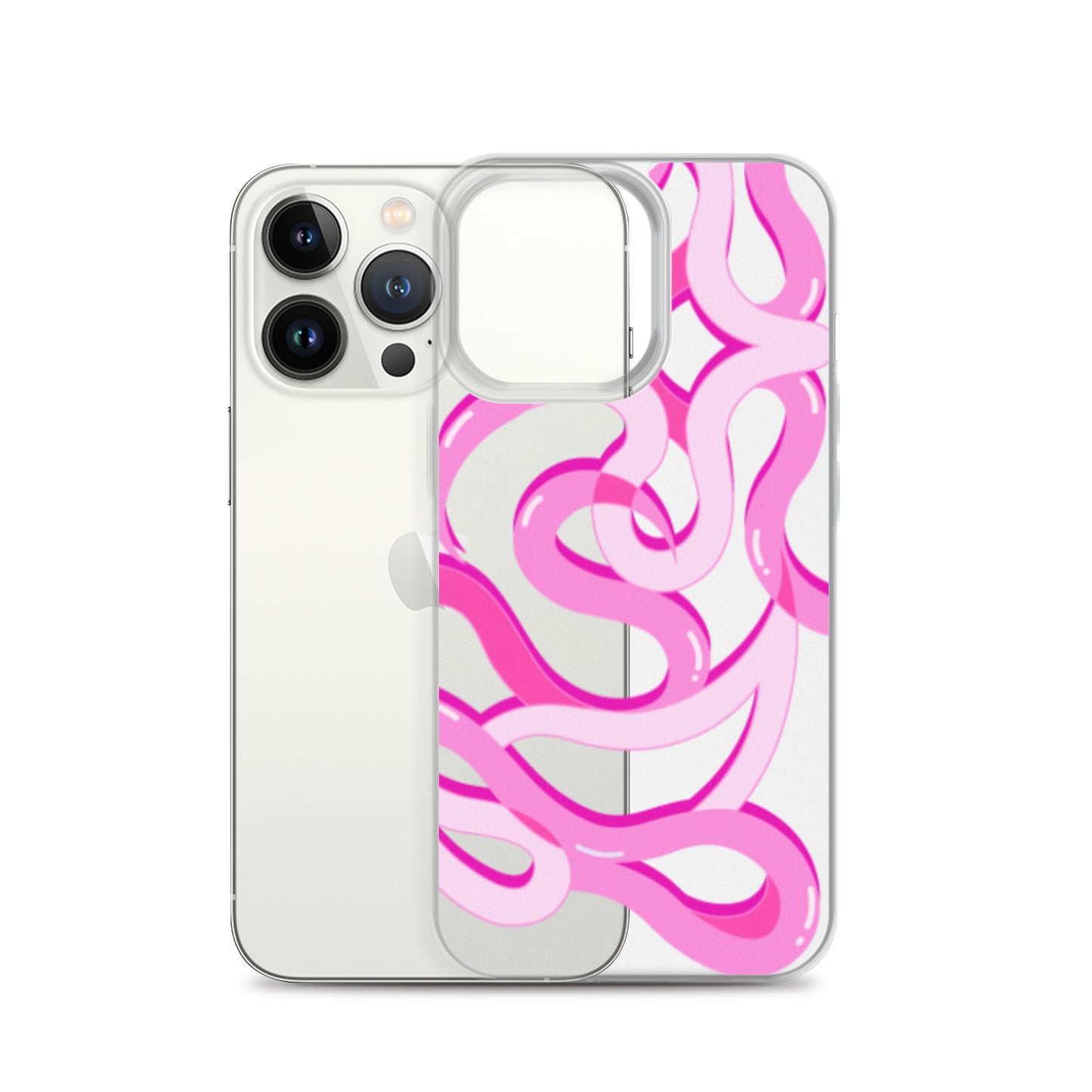 Bubbly Space Princess Clear Case for iPhone®