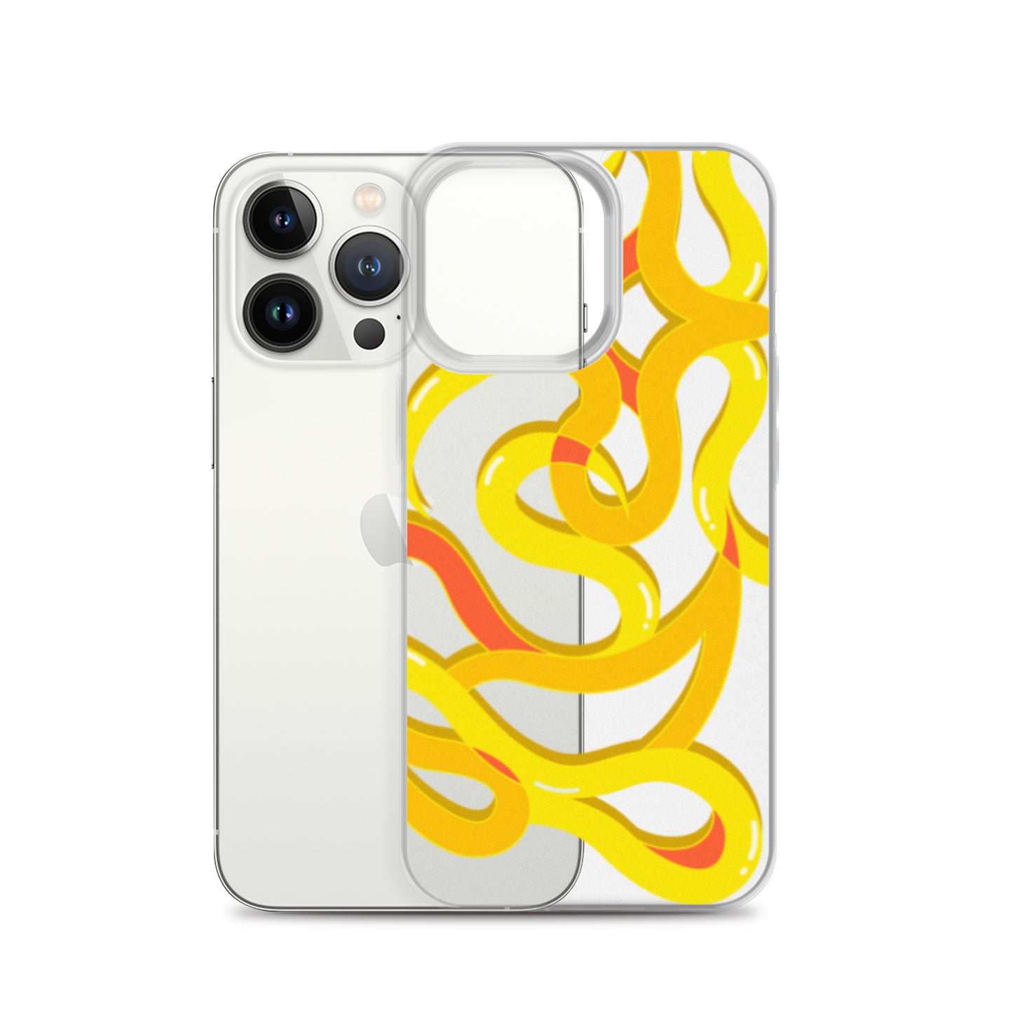 Lemon Pepper Wings Clear Case for iPhone®