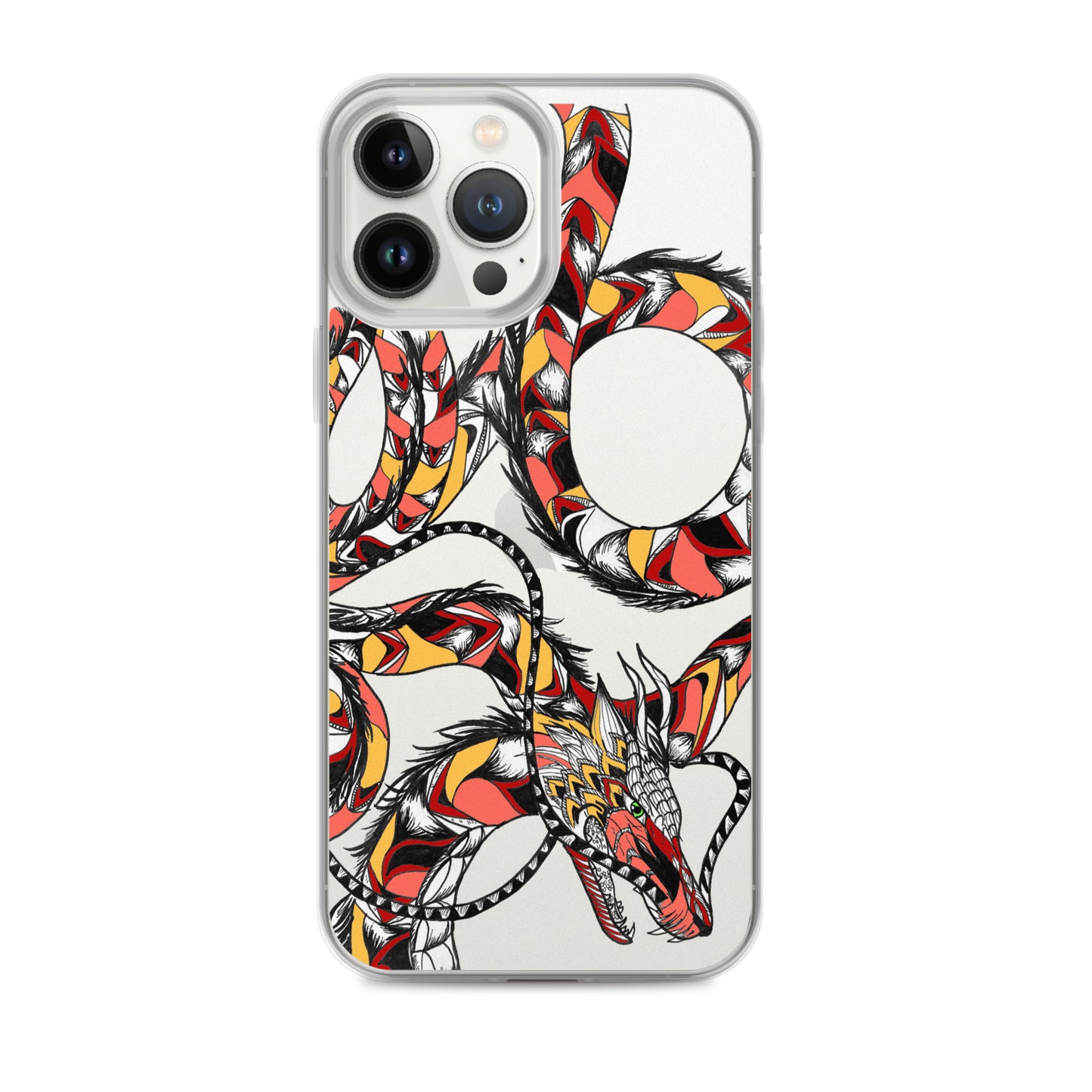 Fire Dragon Clear Case for iPhone®