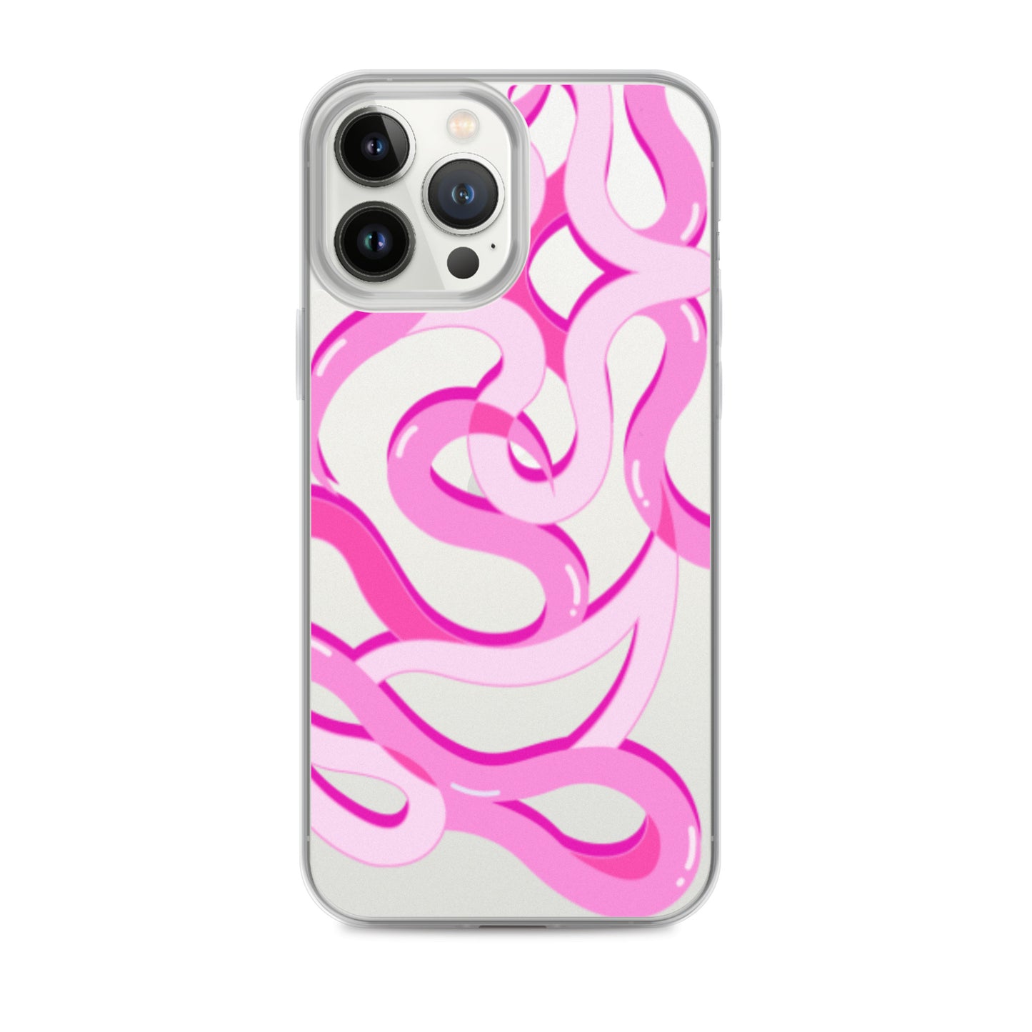 Bubbly Space Princess Clear Case for iPhone®