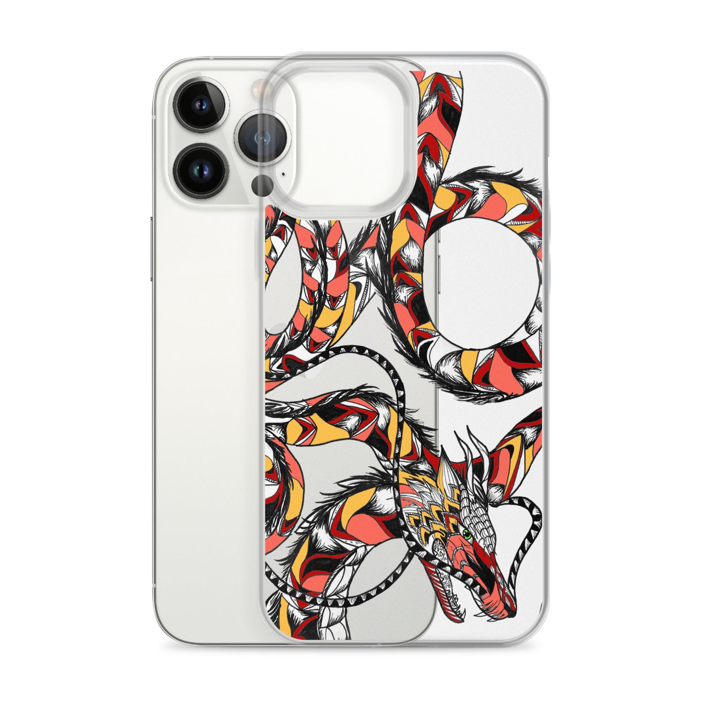 Fire Dragon Clear Case for iPhone®