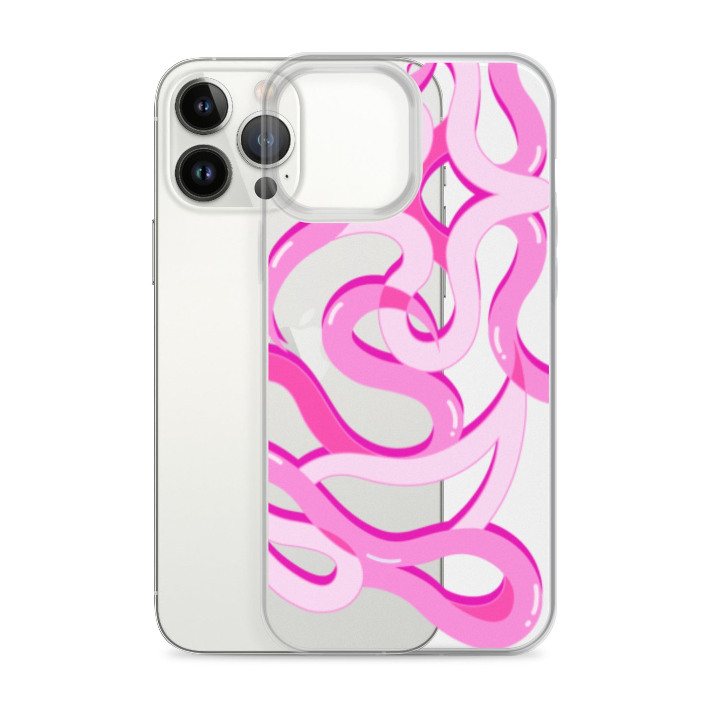 Bubbly Space Princess Clear Case for iPhone®