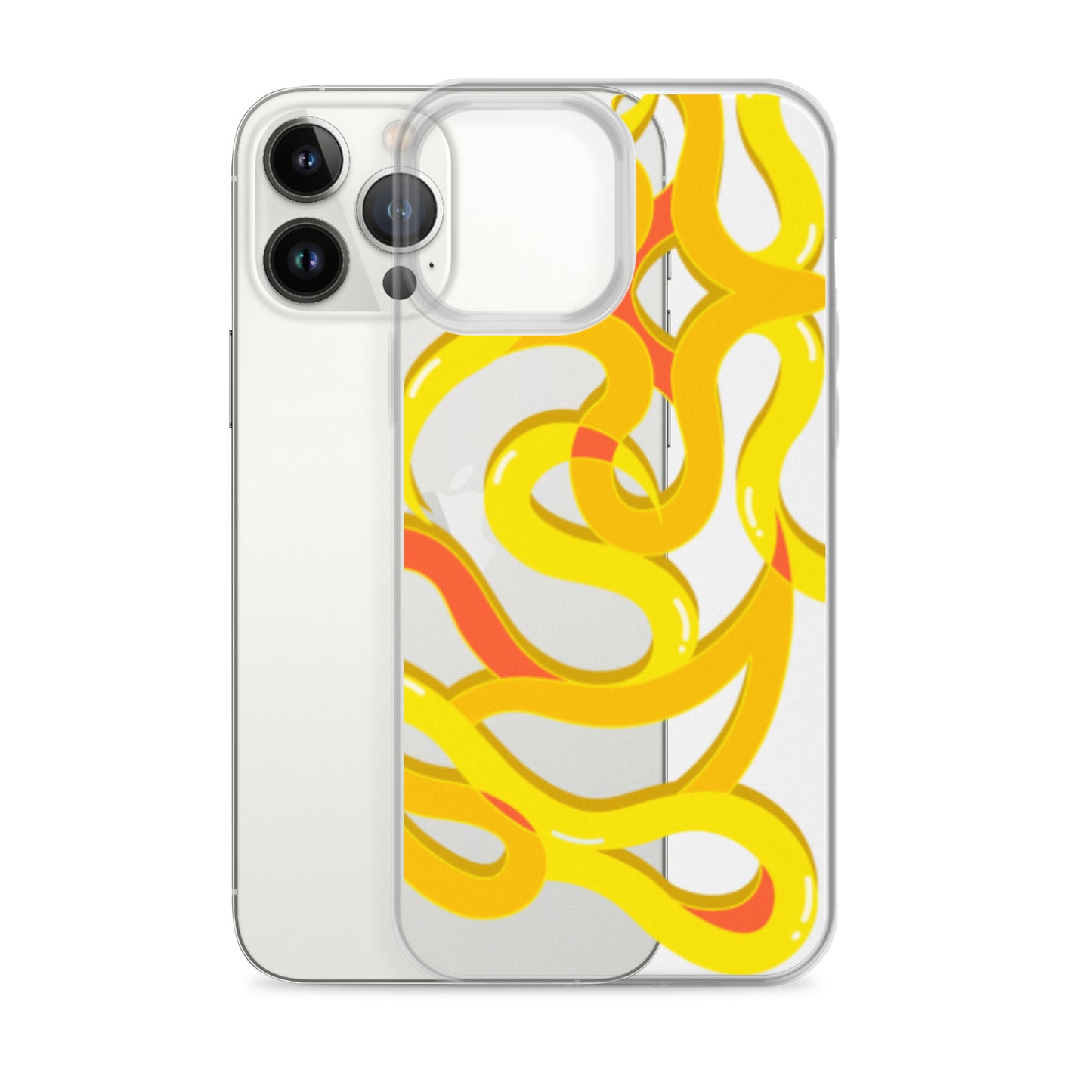 Lemon Pepper Wings Clear Case for iPhone®