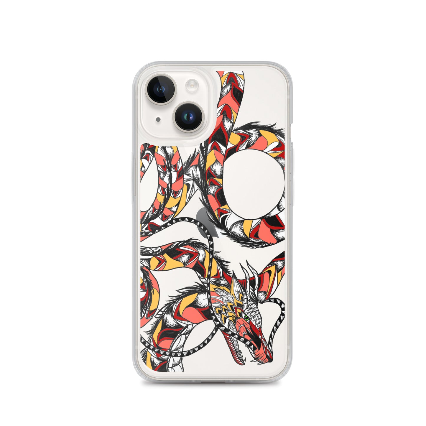 Fire Dragon Clear Case for iPhone®