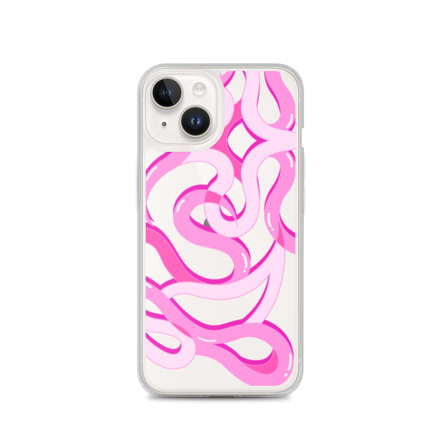 Bubbly Space Princess Clear Case for iPhone®