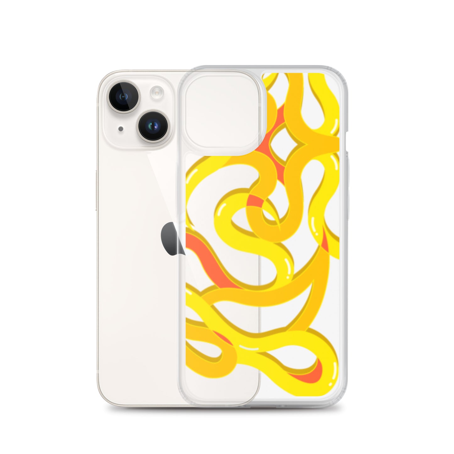 Lemon Pepper Wings Clear Case for iPhone®