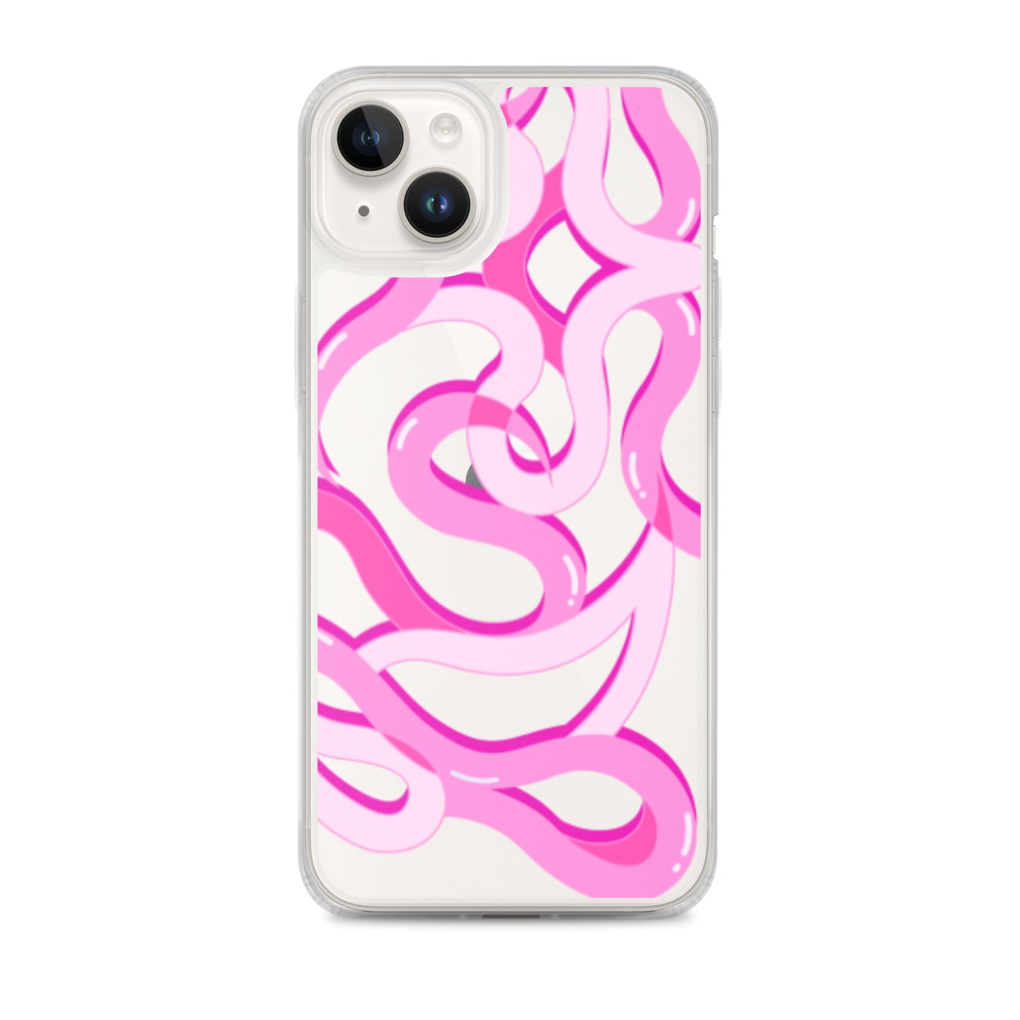 Bubbly Space Princess Clear Case for iPhone®