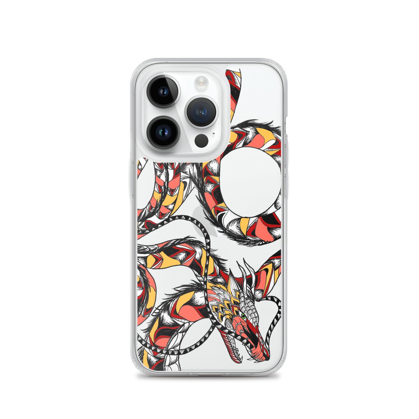 Fire Dragon Clear Case for iPhone®