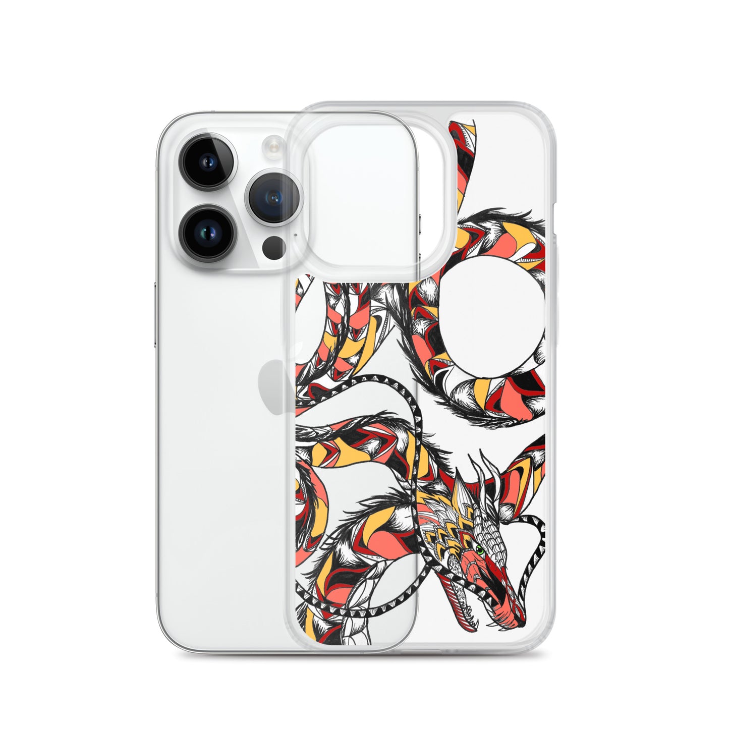 Fire Dragon Clear Case for iPhone®