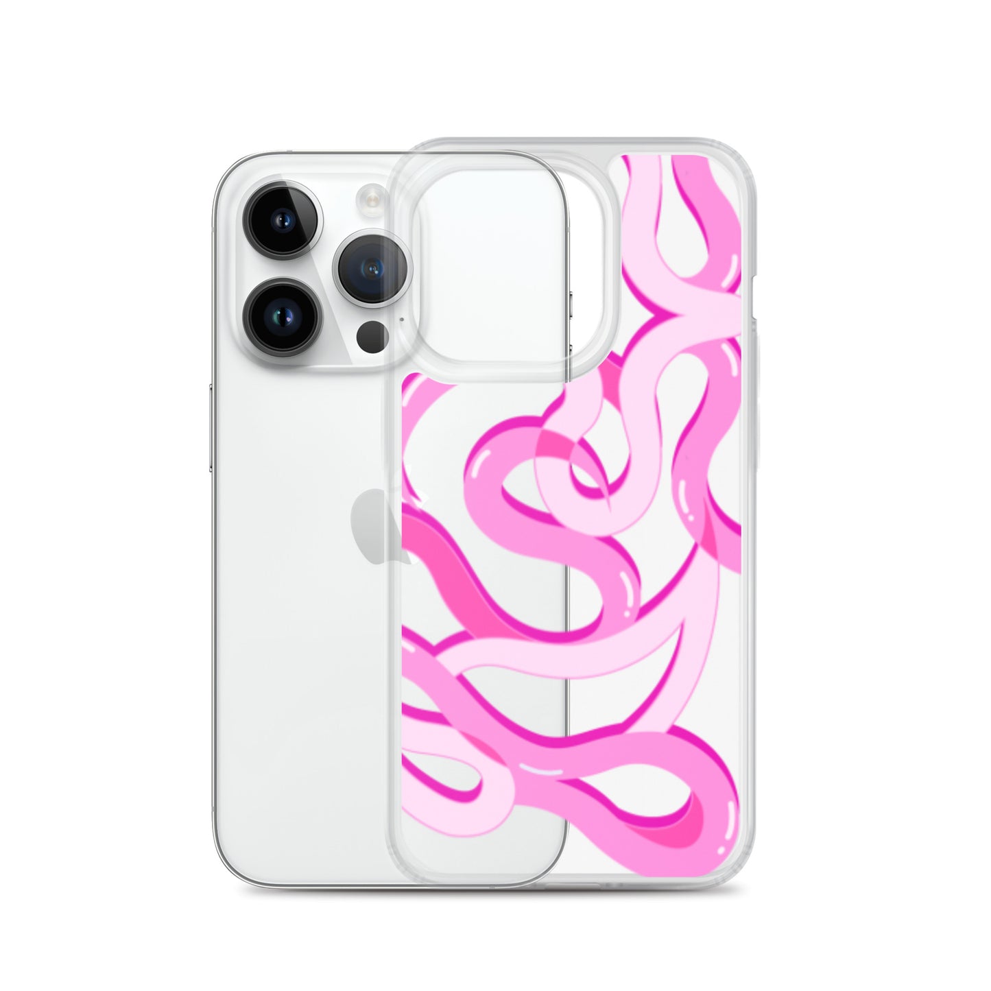 Bubbly Space Princess Clear Case for iPhone®