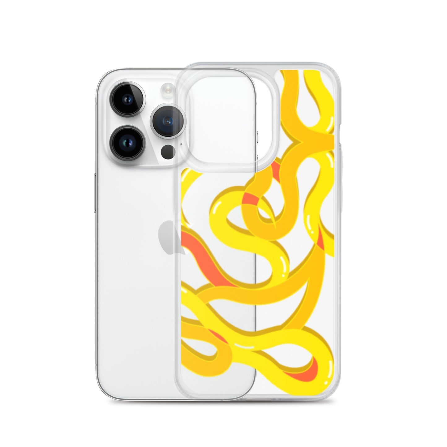 Lemon Pepper Wings Clear Case for iPhone®