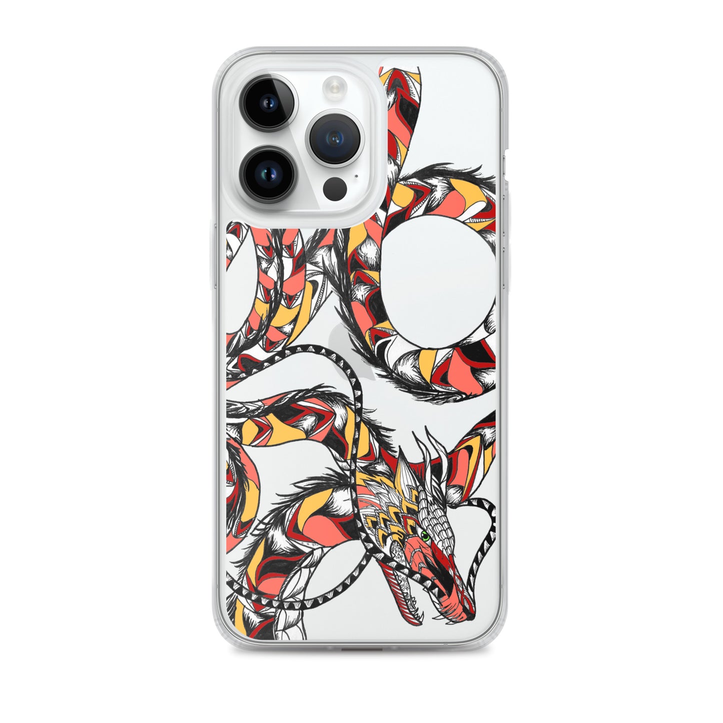 Fire Dragon Clear Case for iPhone®