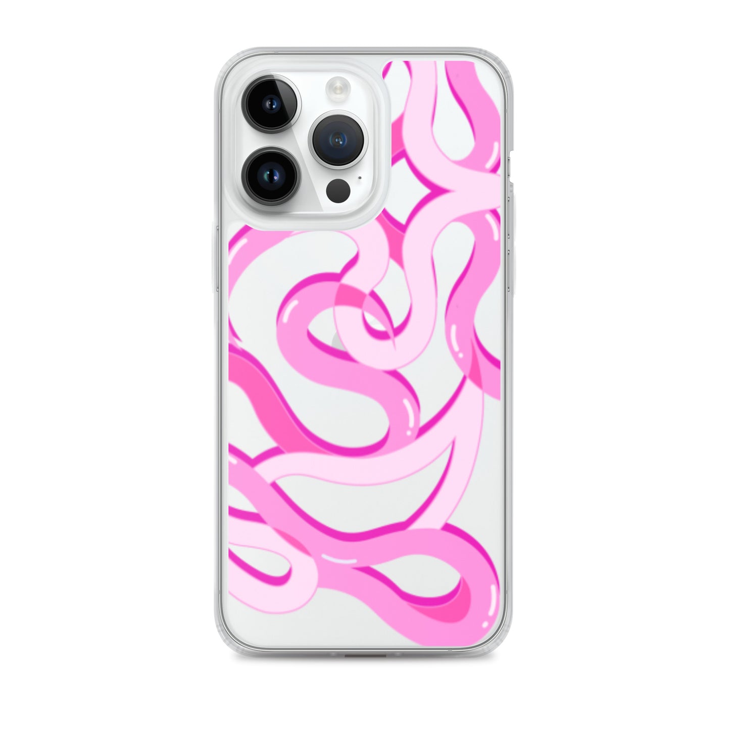 Bubbly Space Princess Clear Case for iPhone®