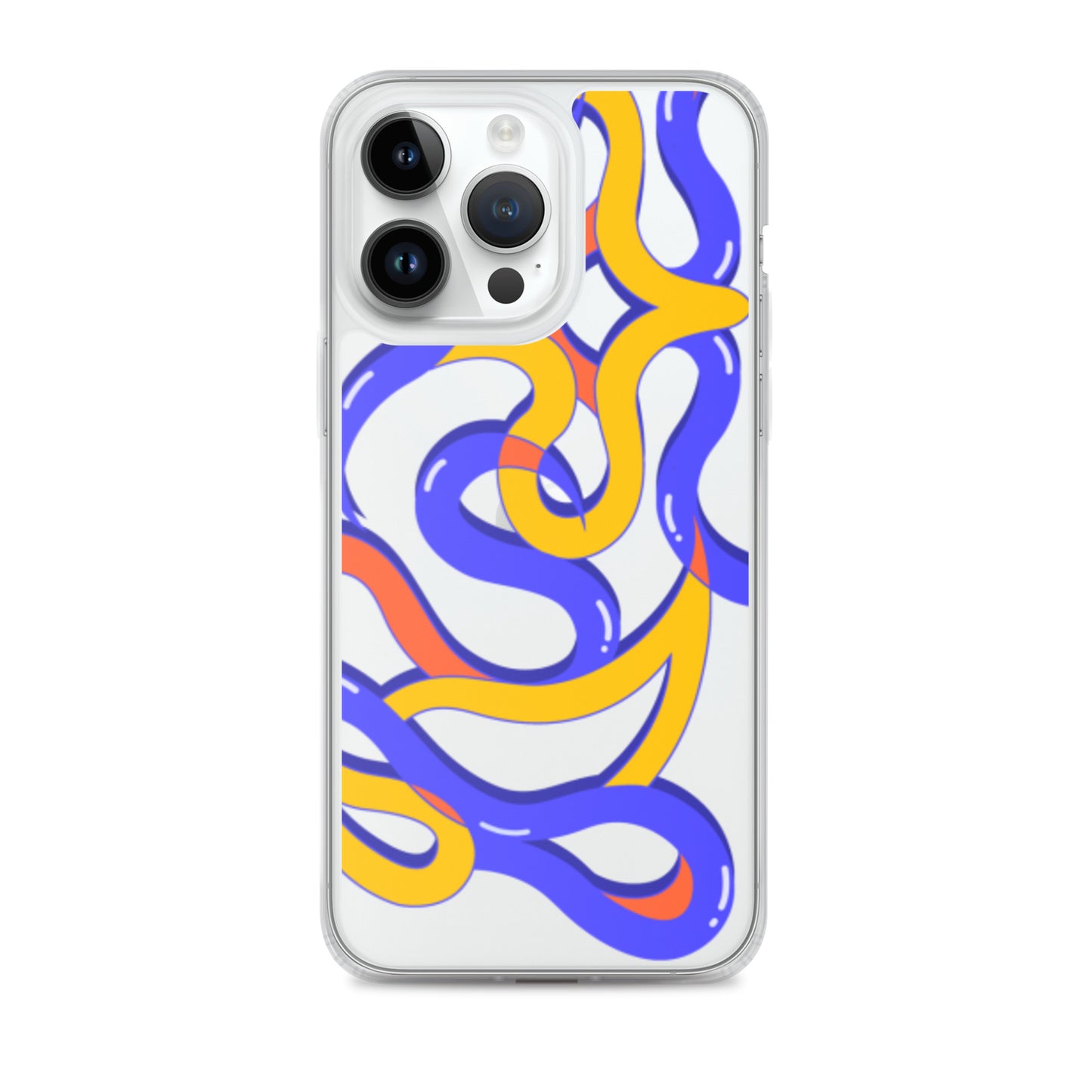 Original Abstract Clear Case for iPhone®