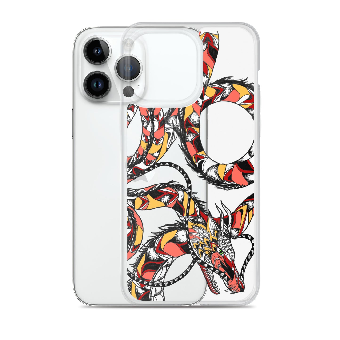 Fire Dragon Clear Case for iPhone®