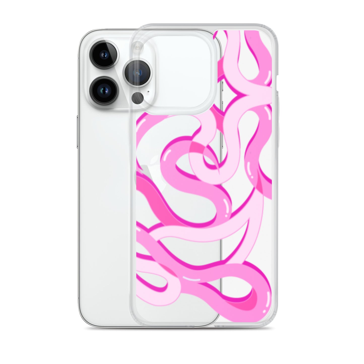 Bubbly Space Princess Clear Case for iPhone®