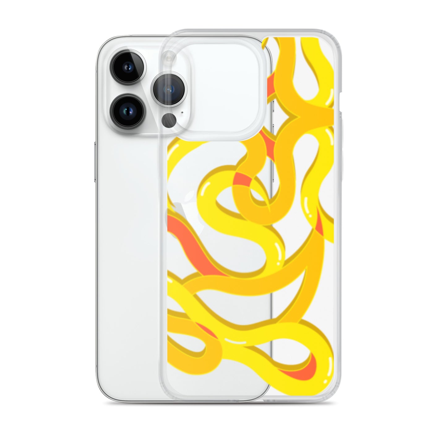 Lemon Pepper Wings Clear Case for iPhone®