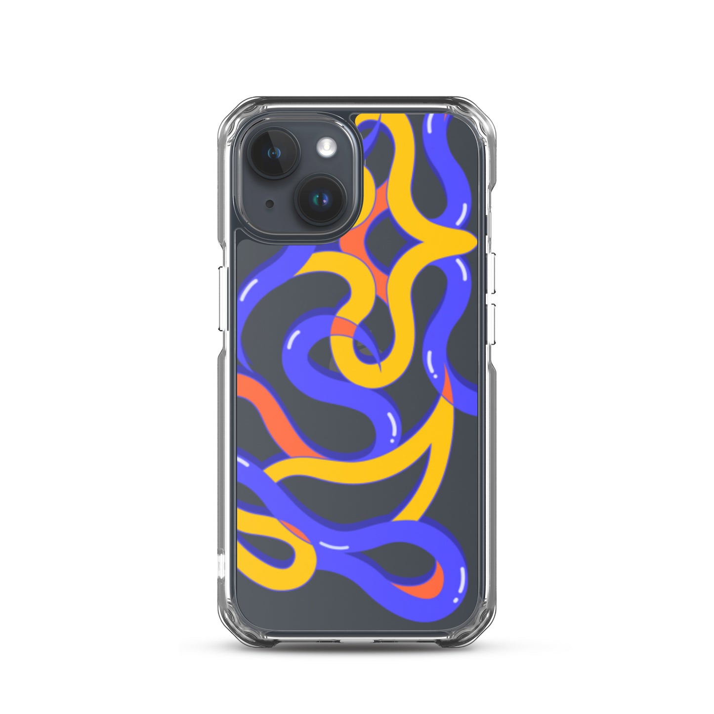 Original Abstract Clear Case for iPhone®