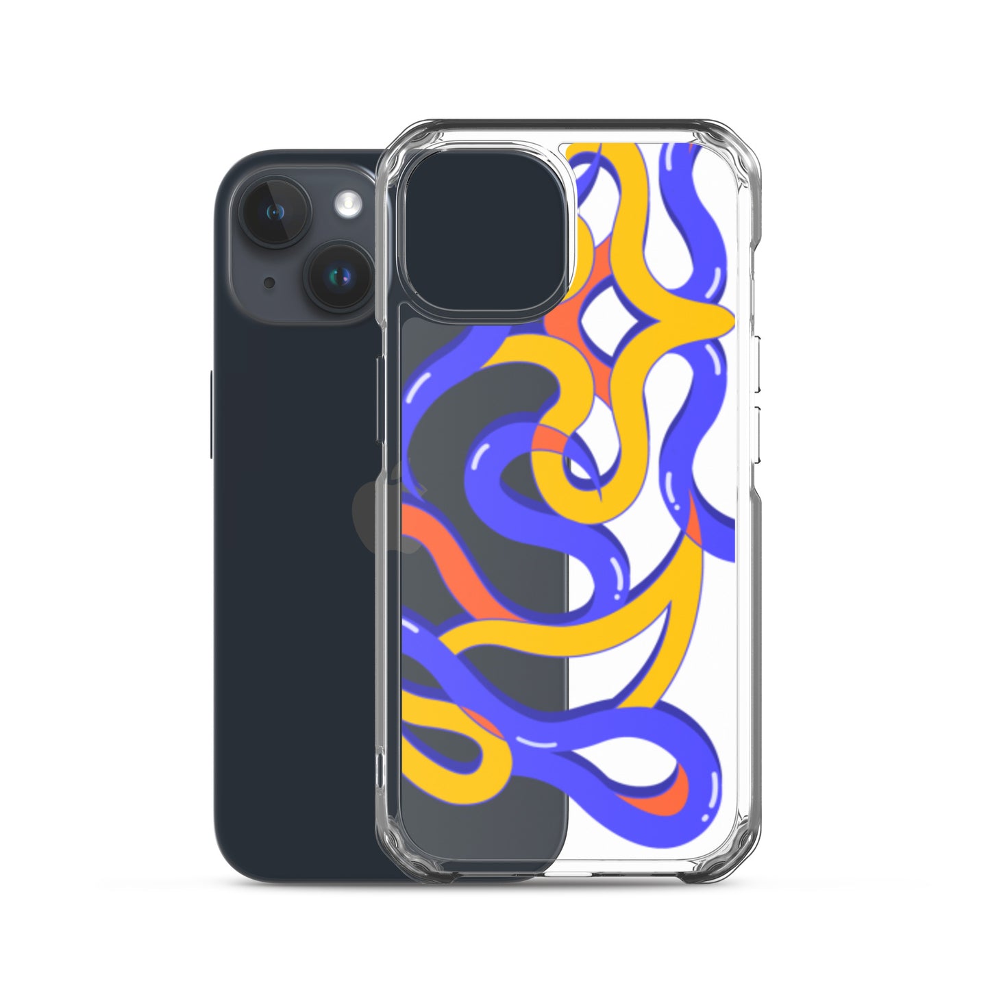 Original Abstract Clear Case for iPhone®