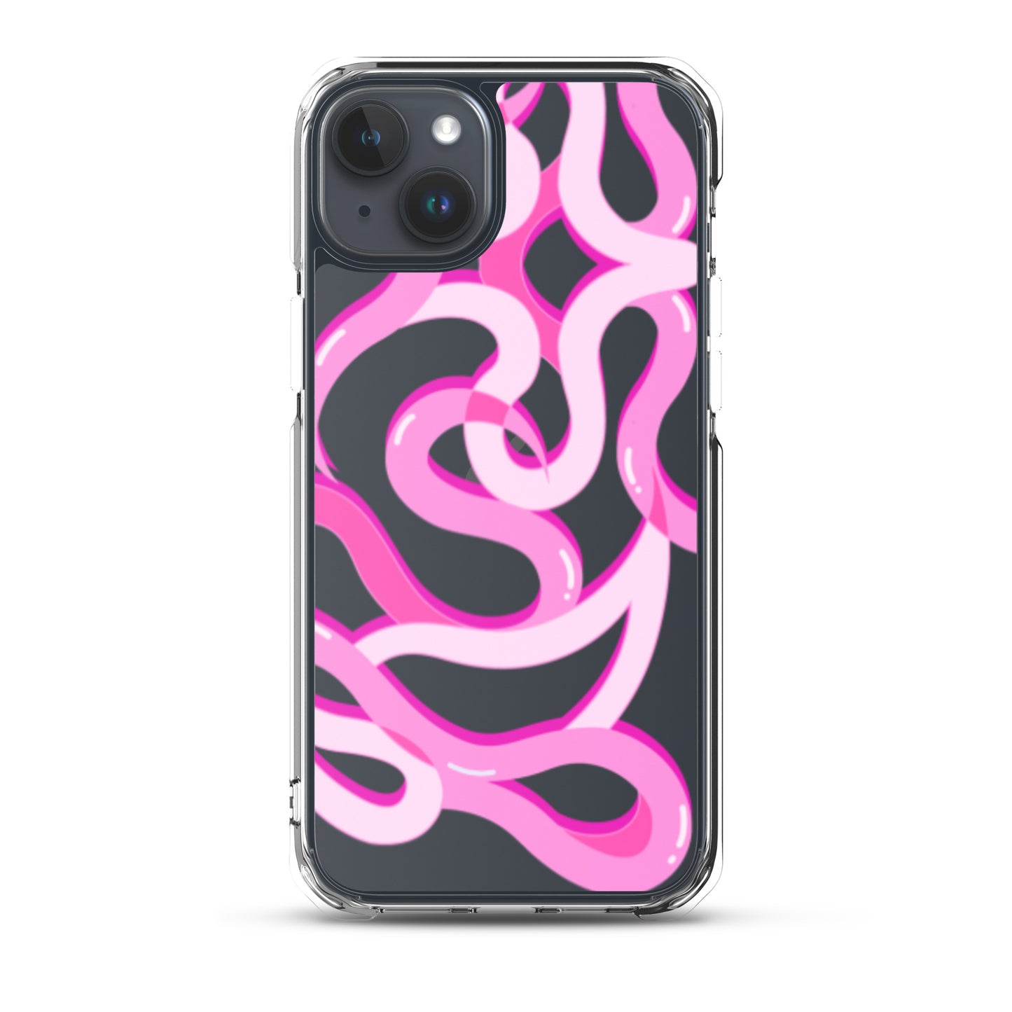 Bubbly Space Princess Clear Case for iPhone®