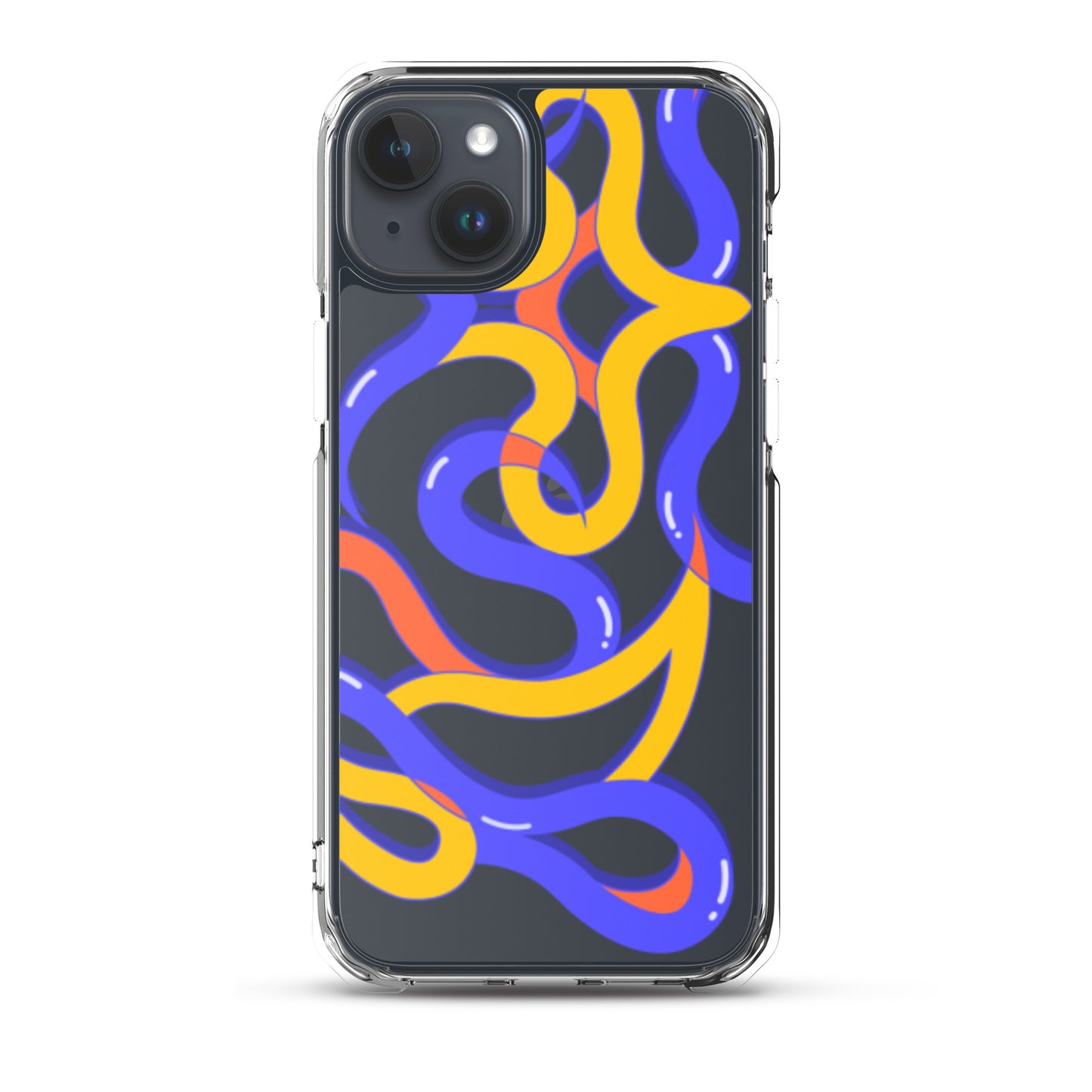 Original Abstract Clear Case for iPhone®