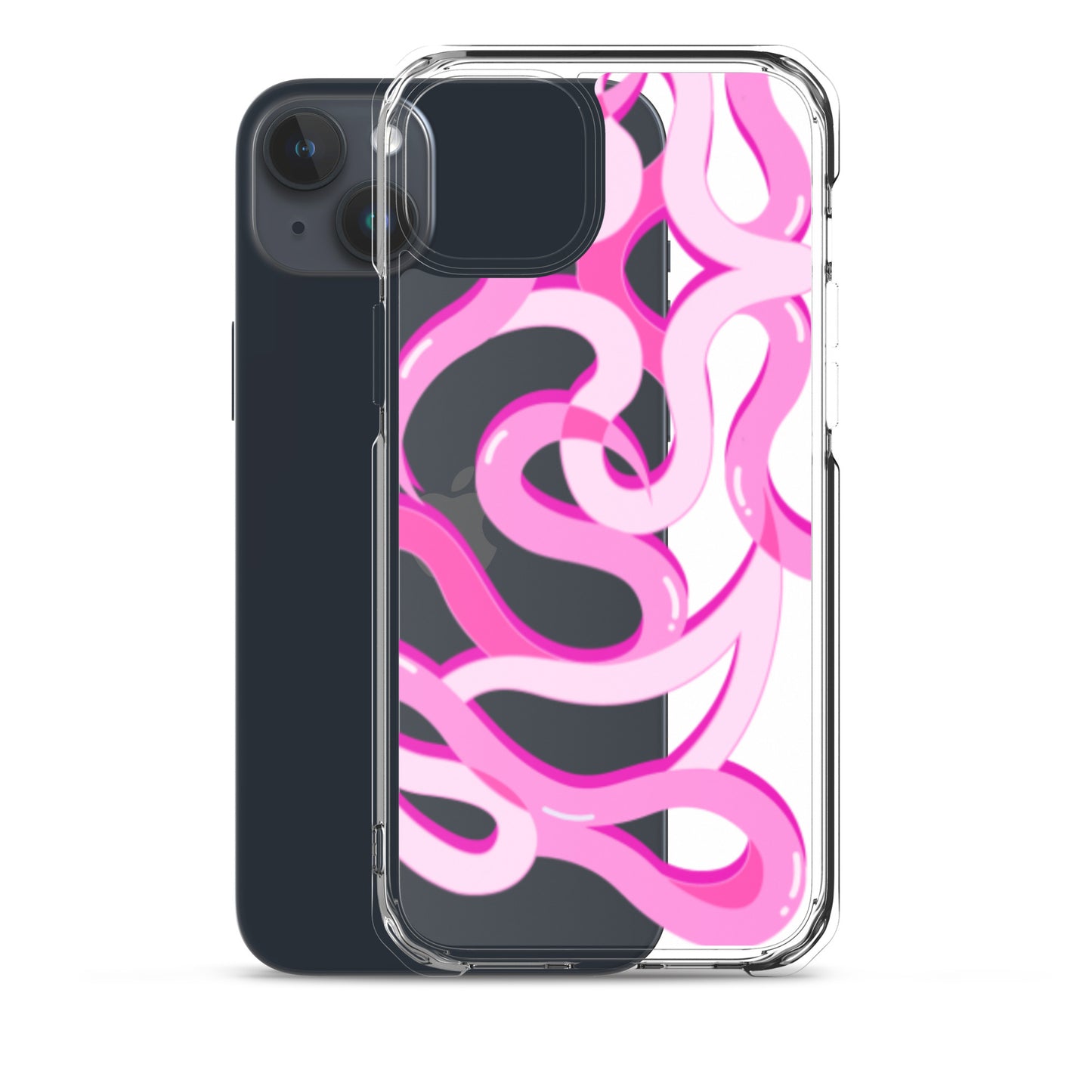 Bubbly Space Princess Clear Case for iPhone®