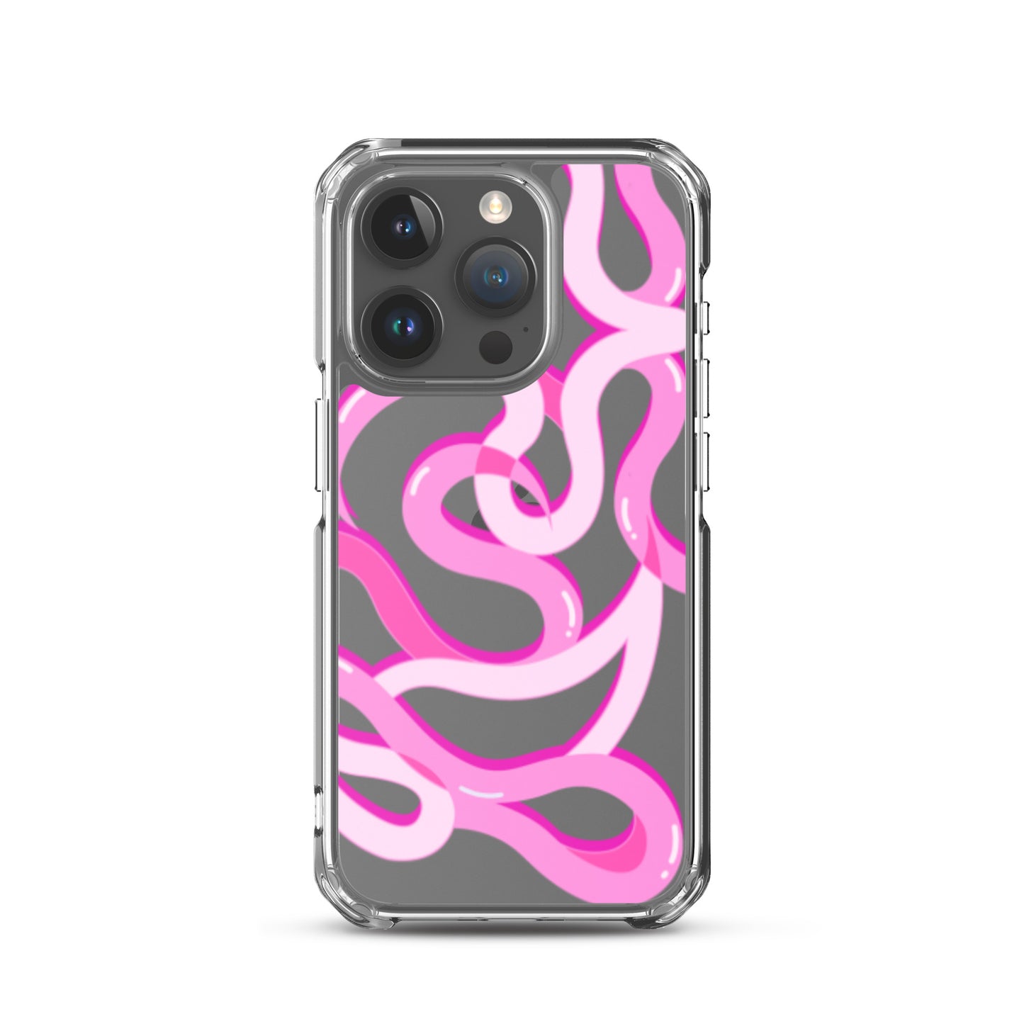 Bubbly Space Princess Clear Case for iPhone®